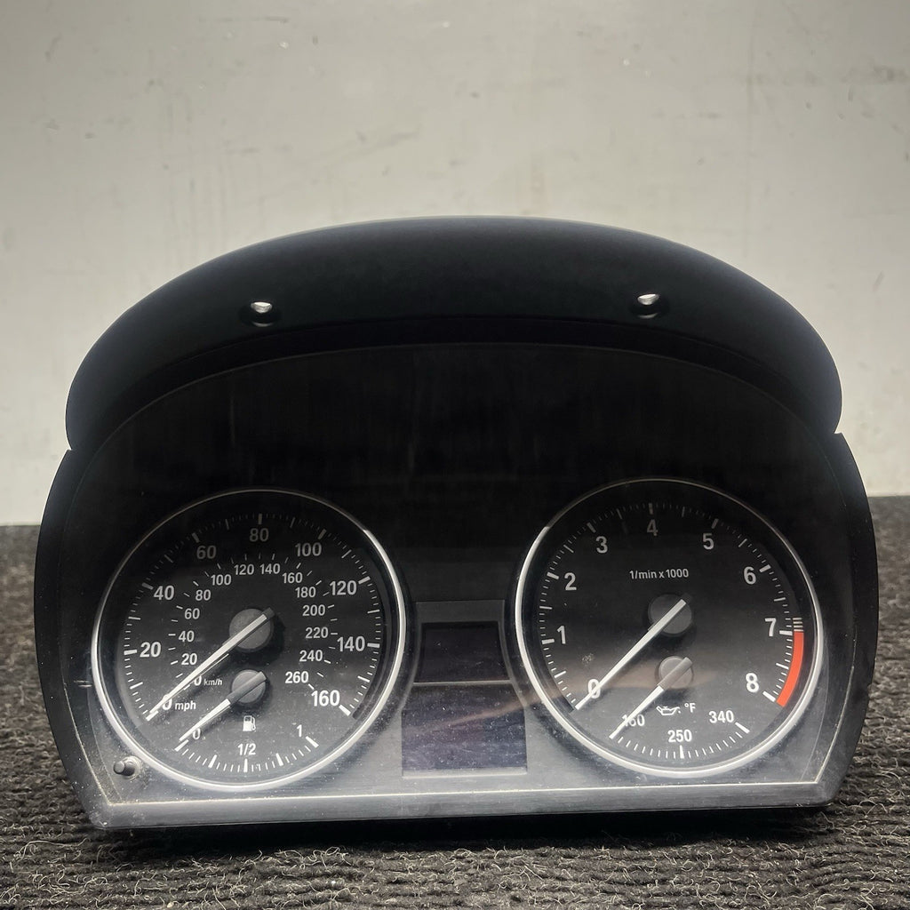 ☑️ 07-15 BMW E90 E92 328 335 X1 Instrument Speedometer Gauge Cluster Panel OEM