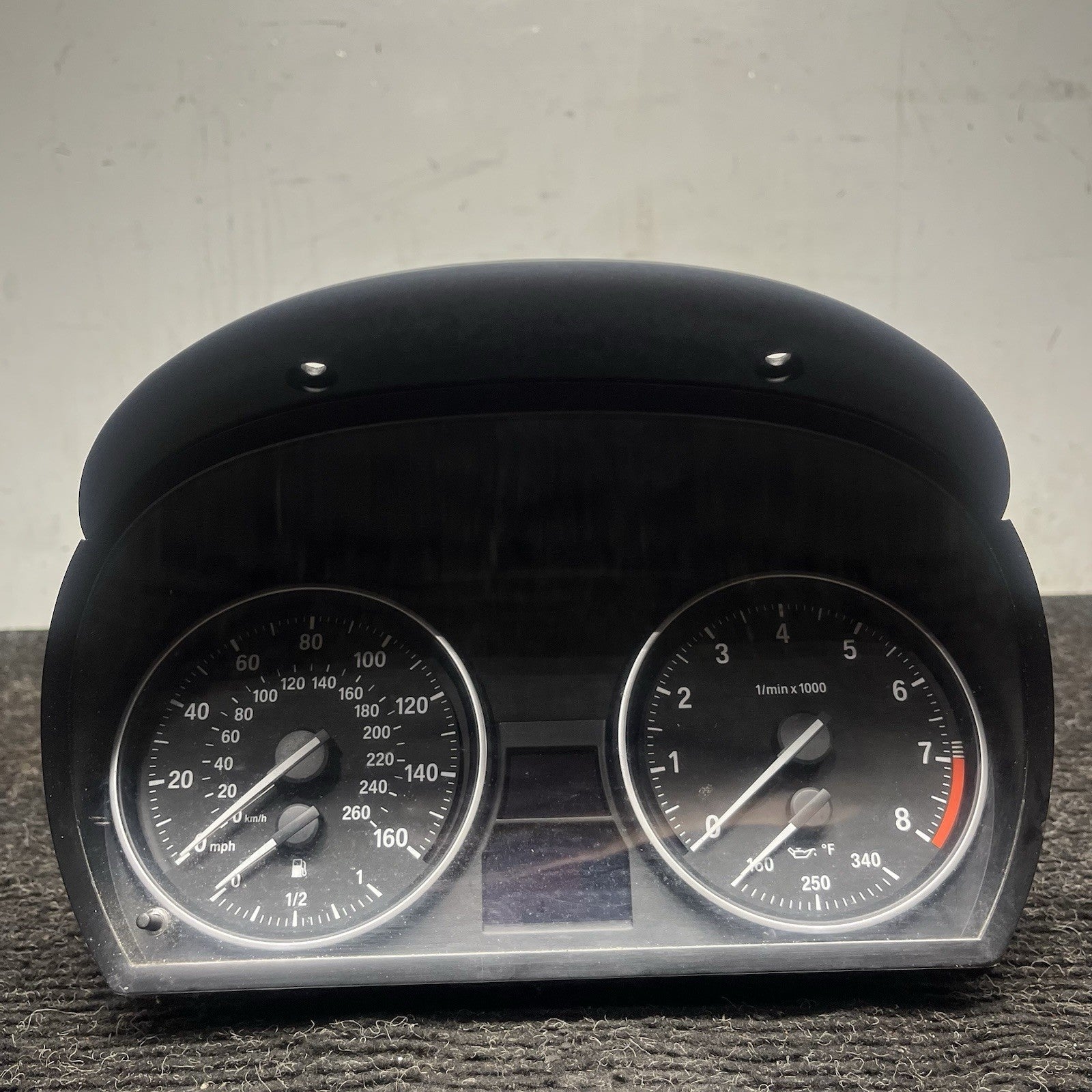☑️ 07-15 BMW E90 E92 328 335 X1 Instrument Speedometer Gauge Cluster Panel OEM
