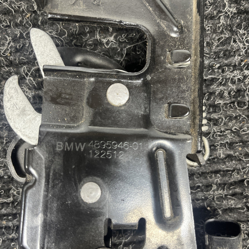 ☑️2012-16 BMW 3 SERIES F30 HOOD LOCK CATCH MECHANISM LEFT DRIVER SIDE 4895946-01