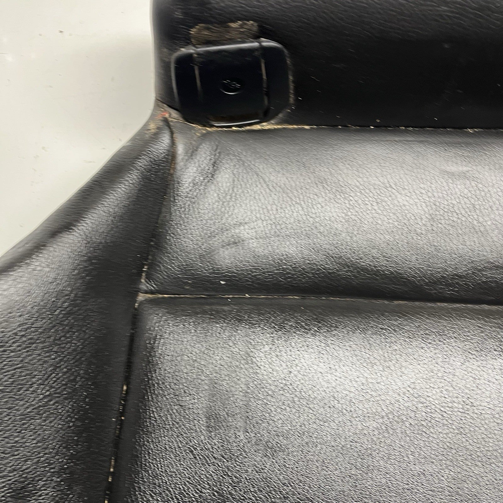 ☑️ 08-13 OEM BMW E82 E88 128 135 Rear Seat Lower Cushion Leather Boston Black