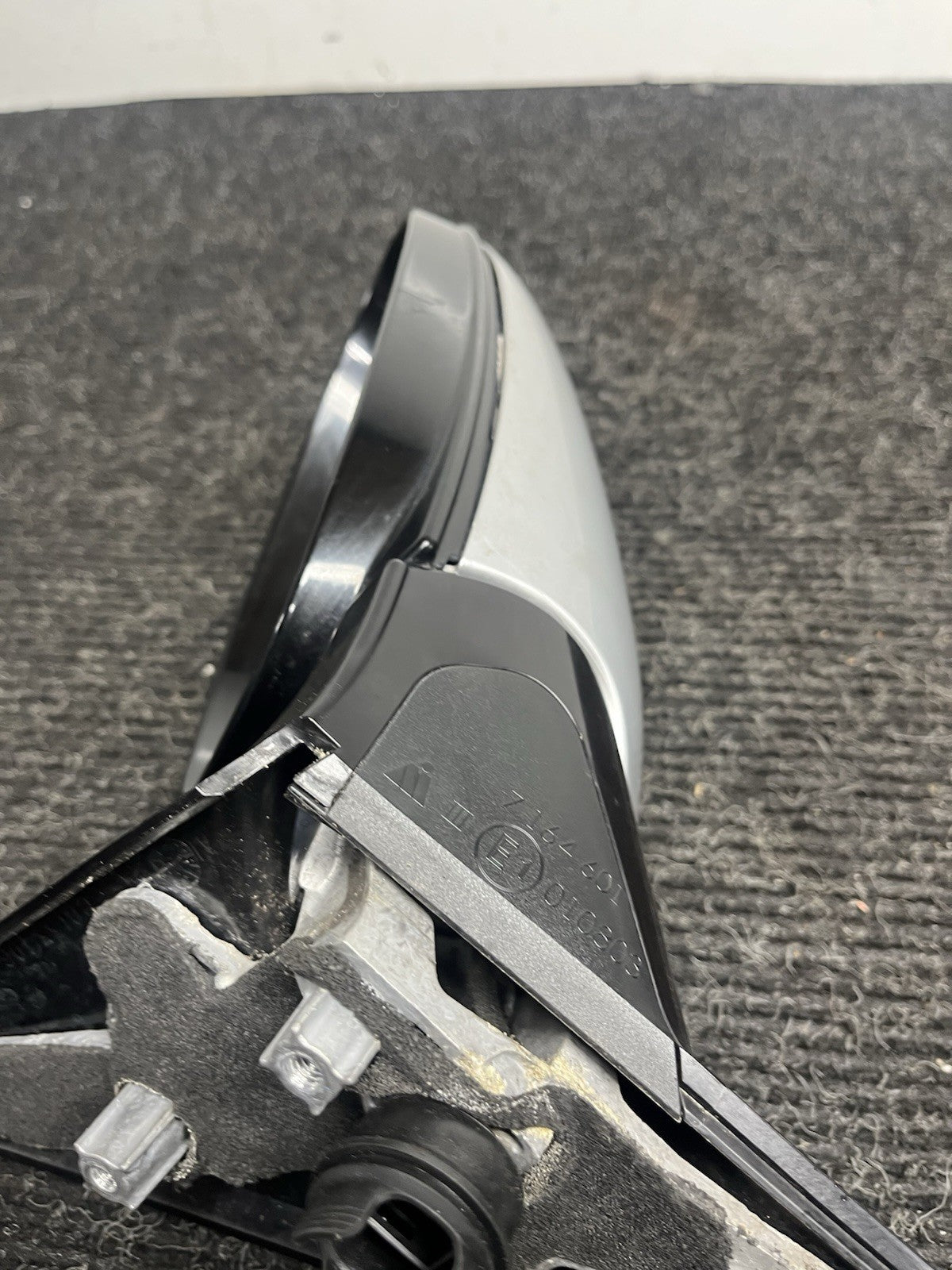 ☑️ 08-09 BMW E82 E88 OEM PASSENGER RIGHT SIDE DOOR POWER FOLD MIRROR Silver