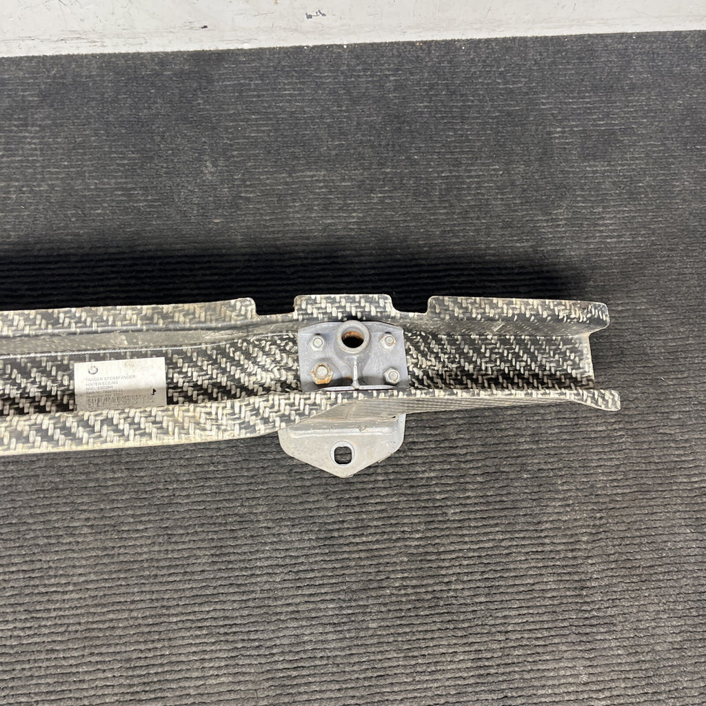 ☑️ 08-13 OEM BMW E92 E93 M3 Coupe Rear Bumper Reinforcement Rebar Carbon Fiber