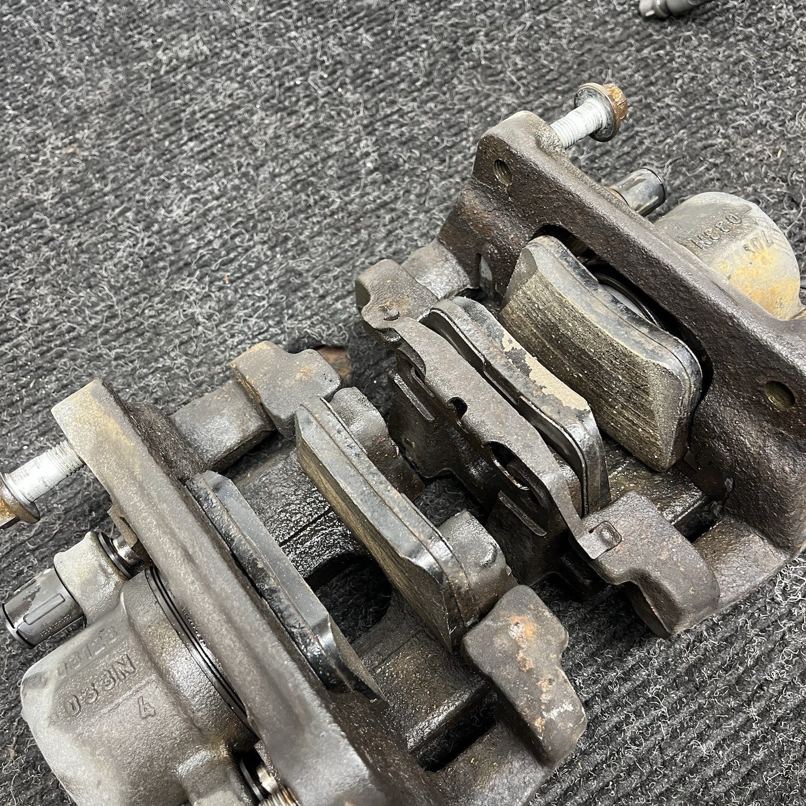 ☑️11-17 OEM BMW F25 X3 Front Right Left Driver Passenger Brake Calipers Disc SET
