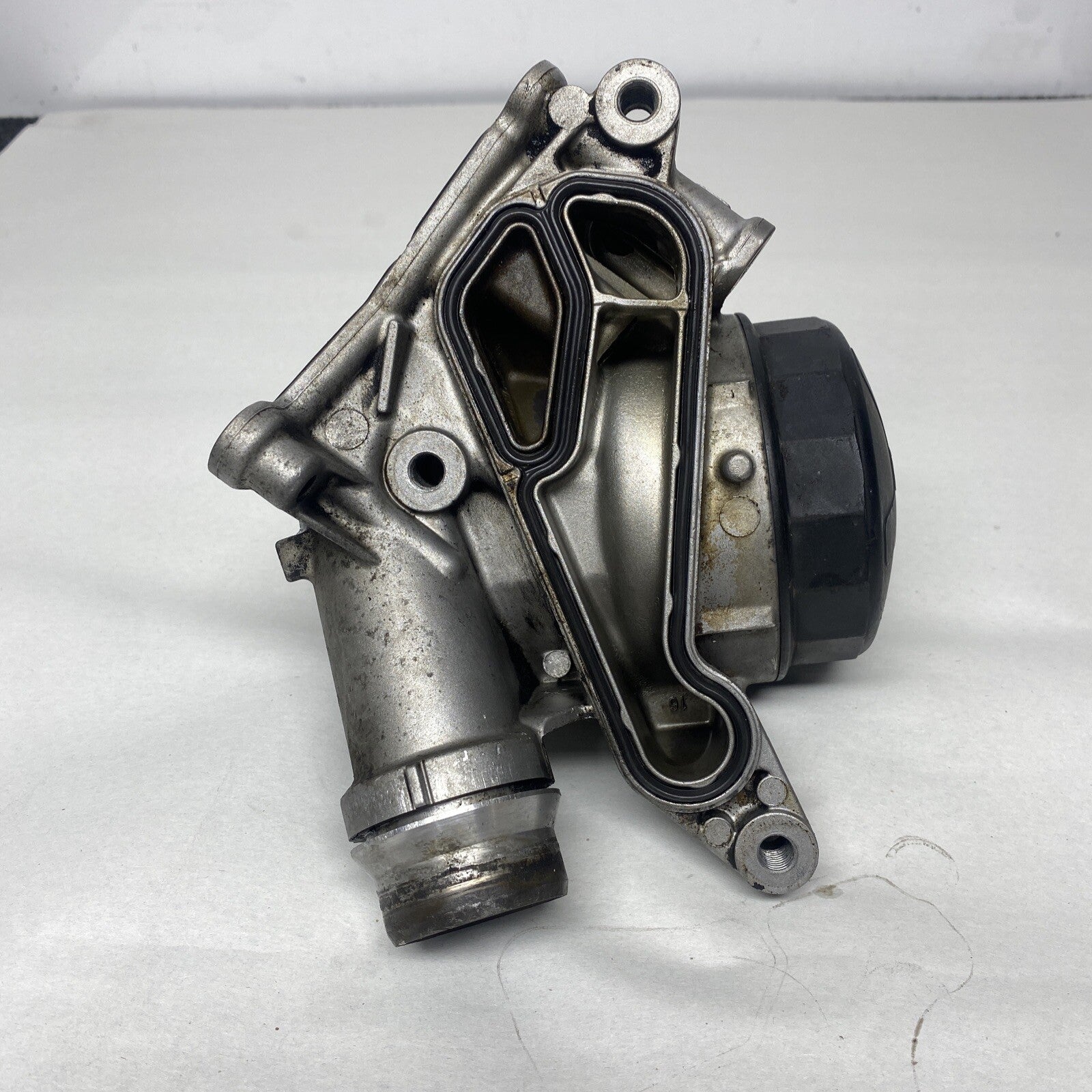 ☑️ 07-13 OEM BMW E82 E90 E92 135 335 N54 N55 Engine Oil Filter Housing COOLER
