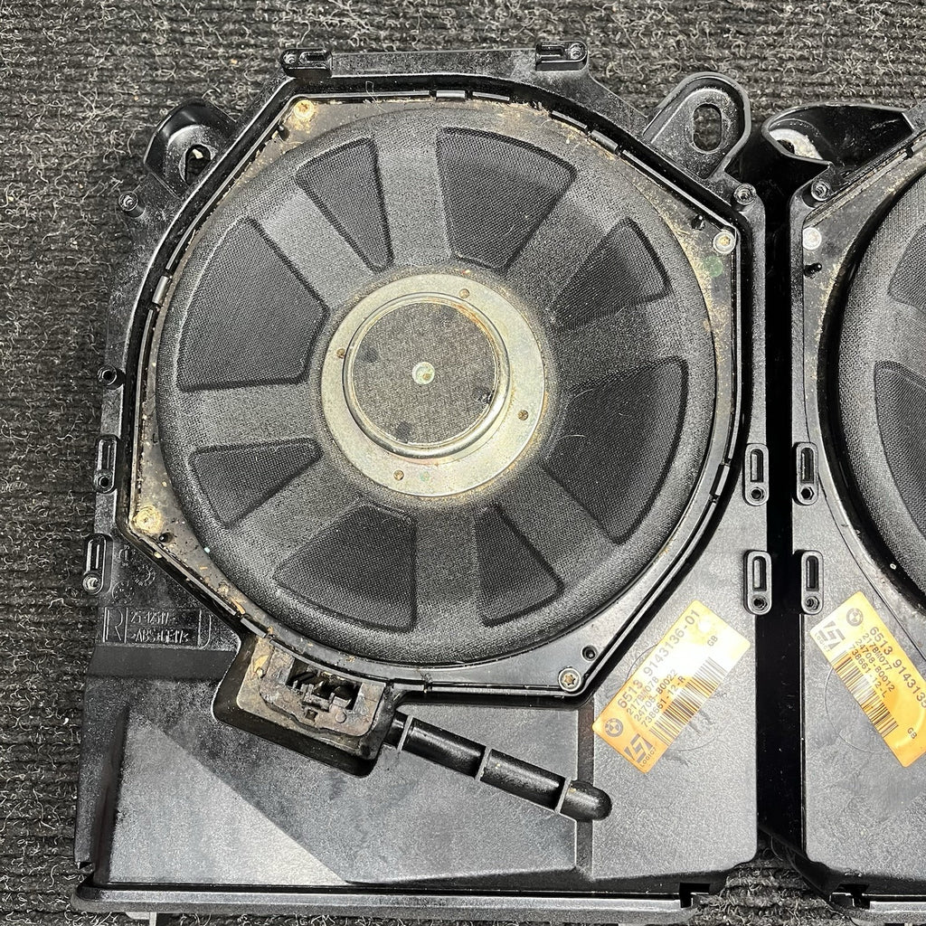 ☑️ OEM BMW E88 E92 E93 Bass Speakers Sub Subwoofer Logic 7 Harman Kardon DSP L7