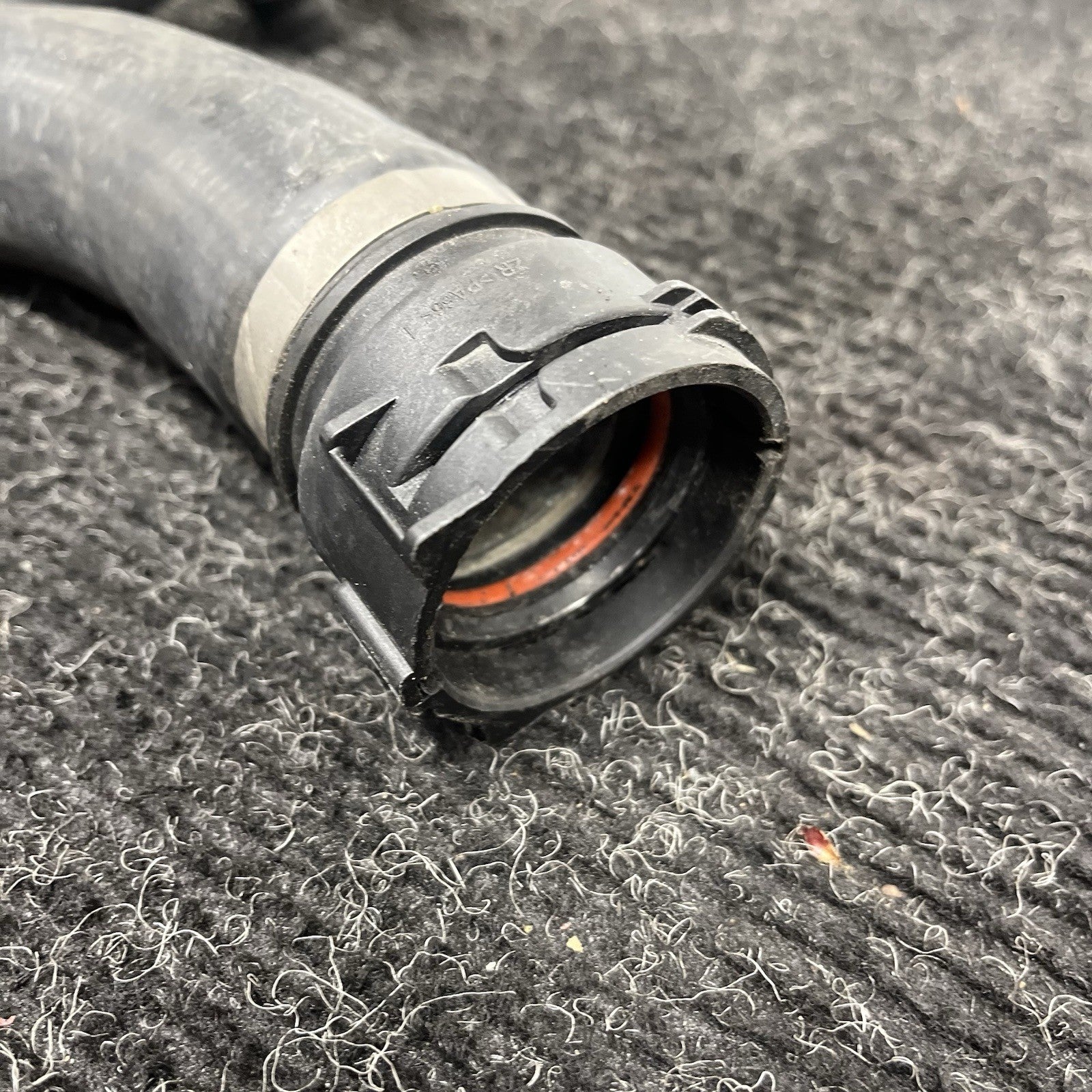 ☑️ BMW E88 E90 E92 135 335 N54 Upper Engine Radiator Coolant Hose Pipe Line OEM