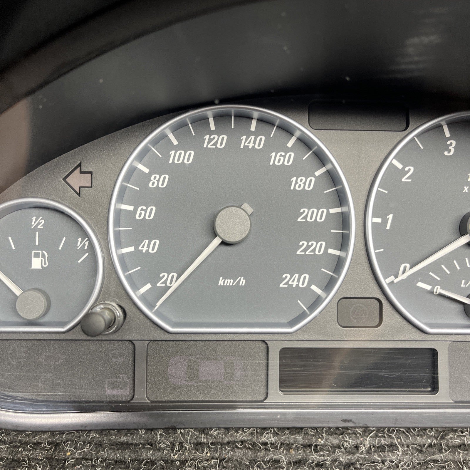 ☑️02-06 BMW E46 330Ci Coupe Convertible Instrument Gauge Cluster Manual OEM 282k