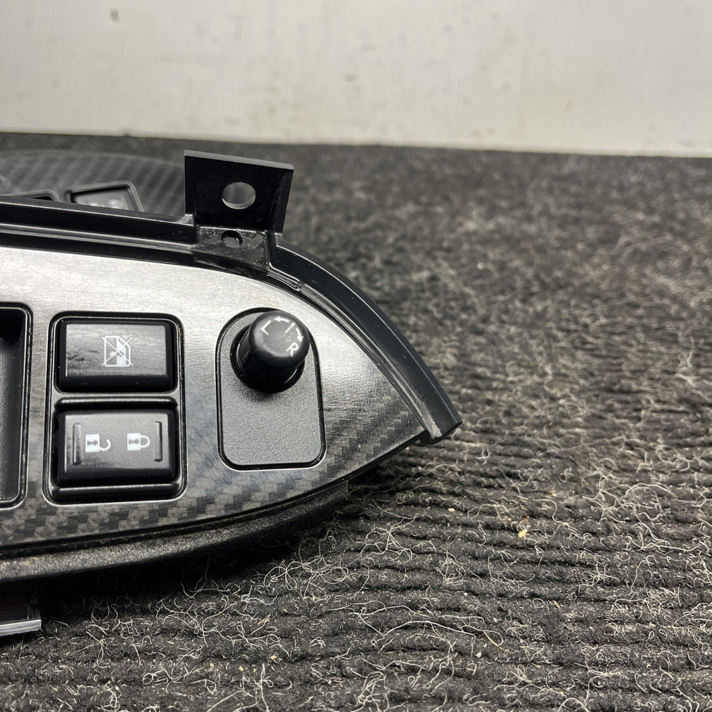 ☑️ 2013-2020 Subaru BRZ 86 FR-S Front Left & Right Carbon Window Master Switches