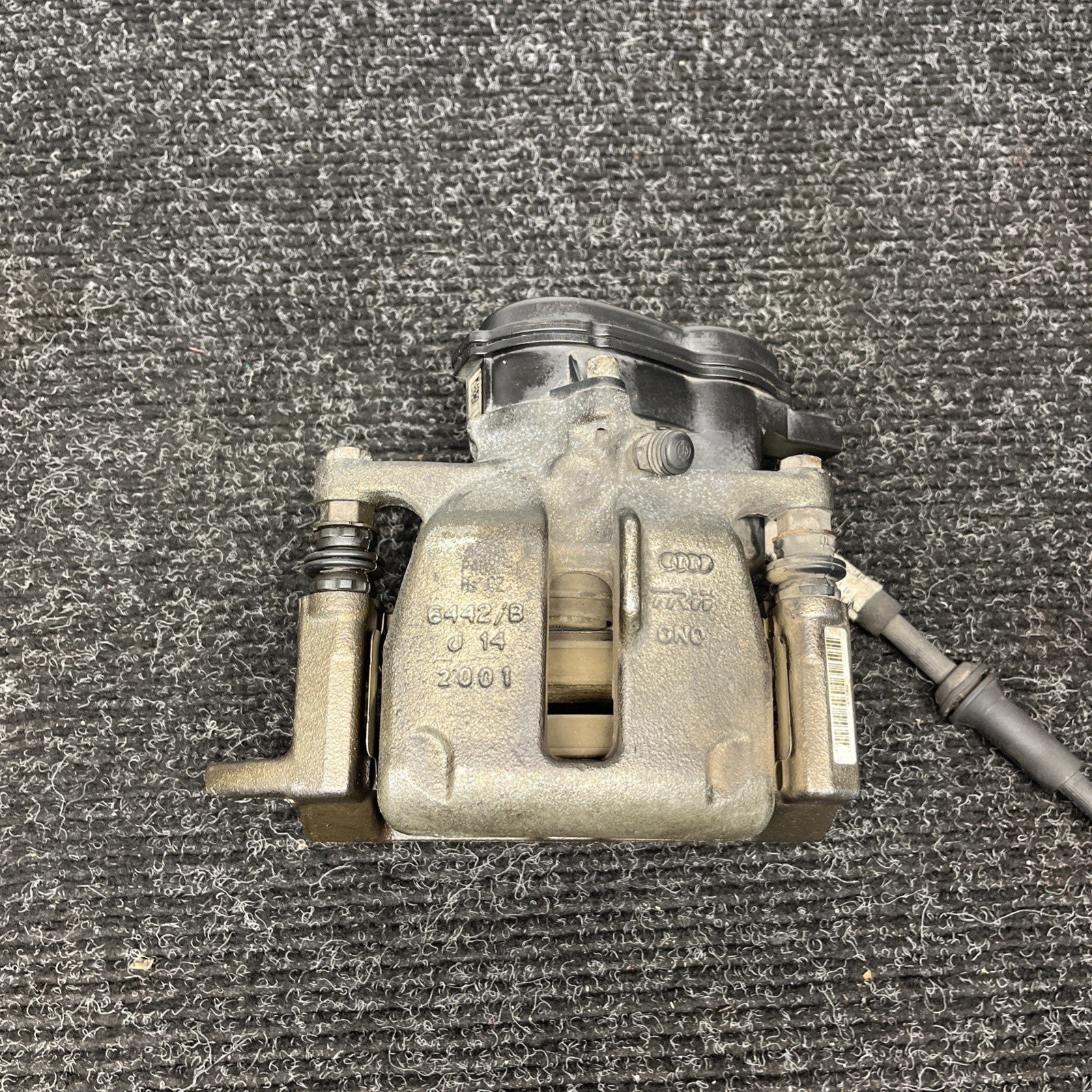 ☑️ 08-12 AUDI B8 A4 B8 A5 Q5 REAR BRAKE CALIPER MOTOR LEFT DRIVER OEM 062723
