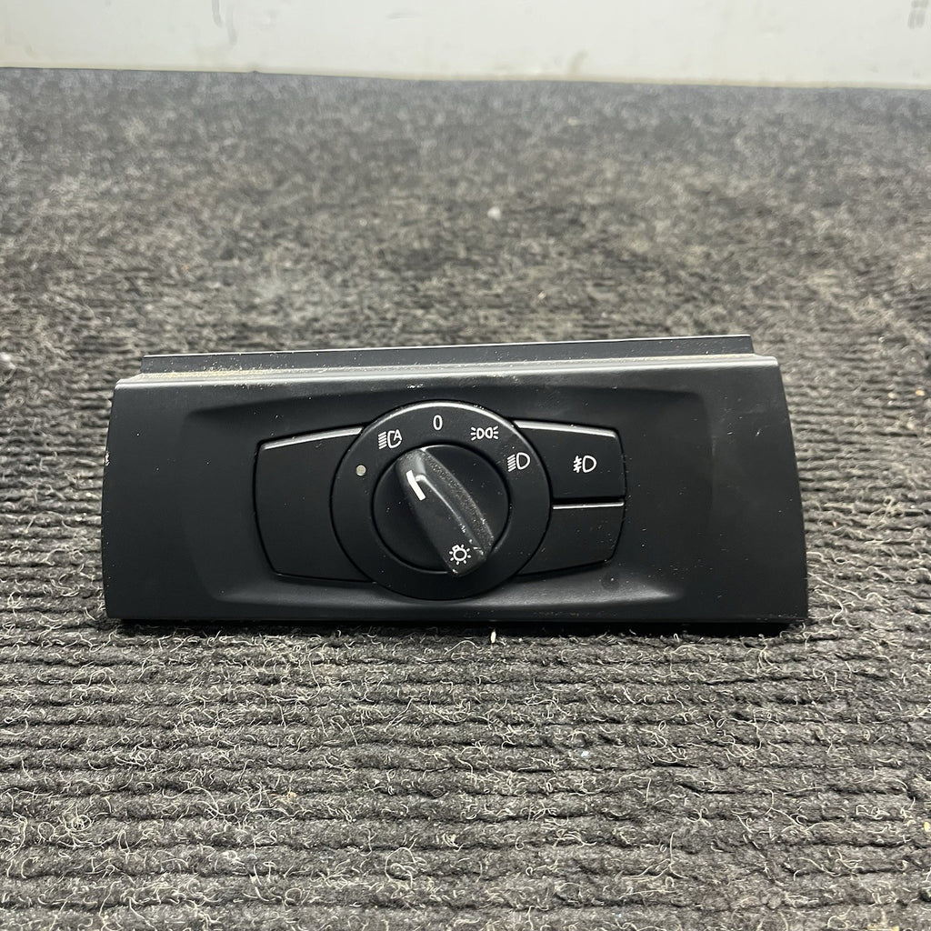 ☑️ 07-13 OEM BMW E92 E93 328 335 Headlight Switch Control Panel Light BLACK