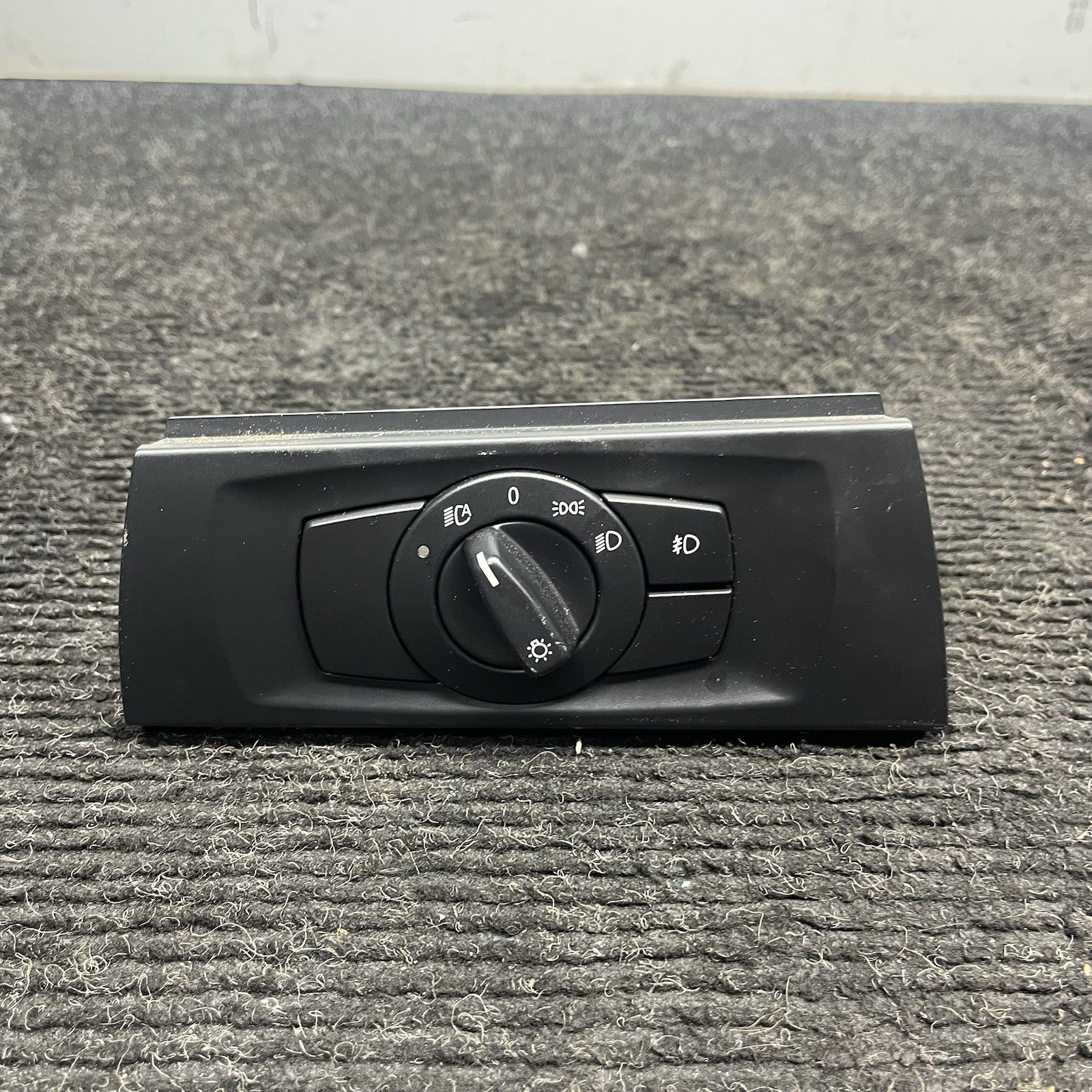 ☑️ 07-13 OEM BMW E92 E93 328 335 Headlight Switch Control Panel Light BLACK