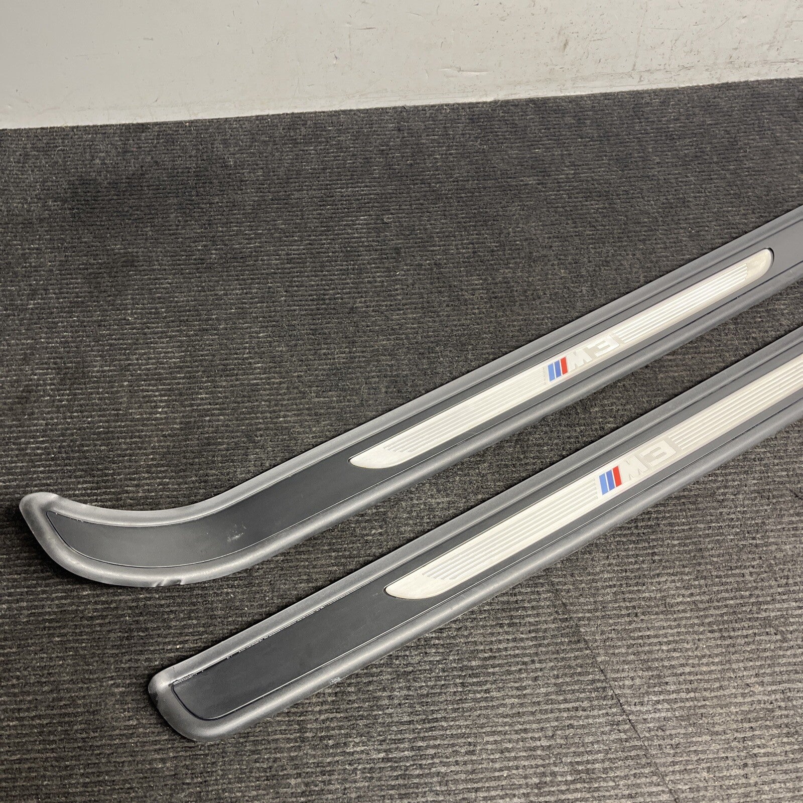 ☑️ 08-13 OEM BMW E92 E93 M3 Door Sill Plate Molding Trim Left Right SET M3