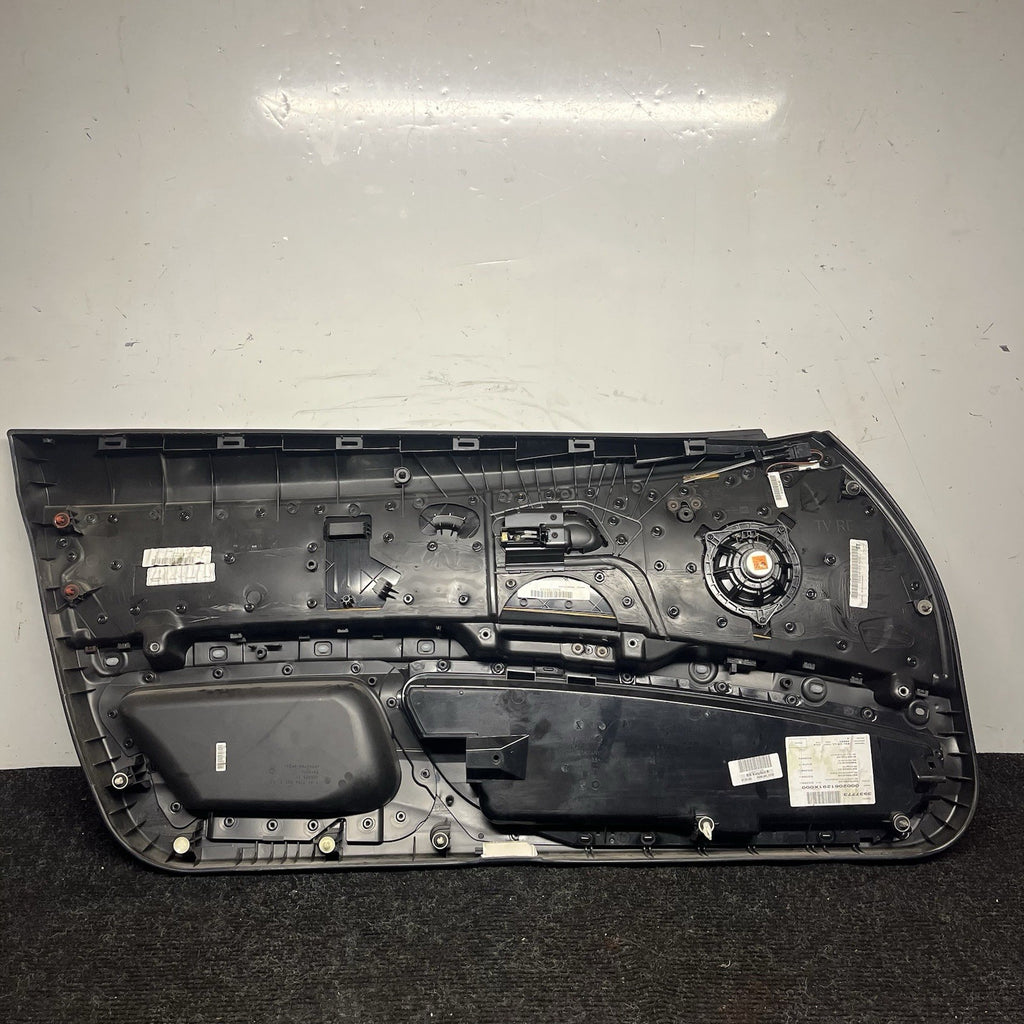 ☑️ 07-13 OEM BMW E93 E92 Front Passenger Door Card Panels Black Dakota LEATHER