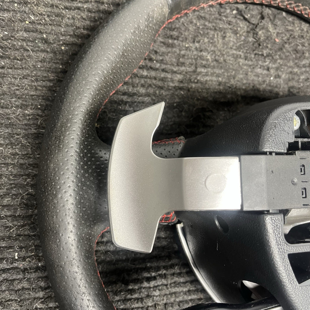 ☑️ 2013-2016 SCION FRS Subaru BRZ OEM Steering Wheel Red Stitched Shift Paddles