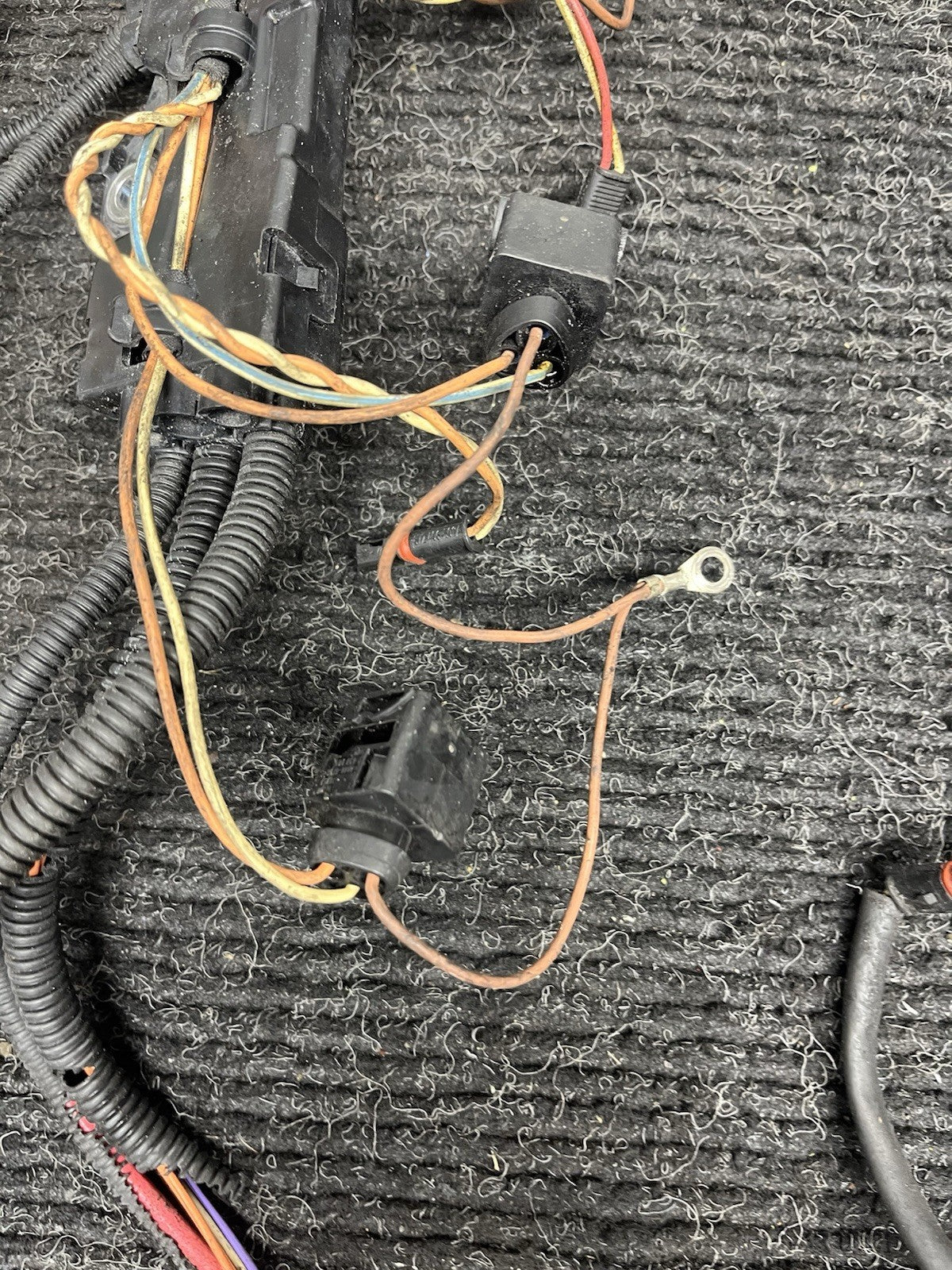 ☑️ Engine N54 Motor Injector Wiring Harness Cable Injection Plug OEM BMW E90 E92