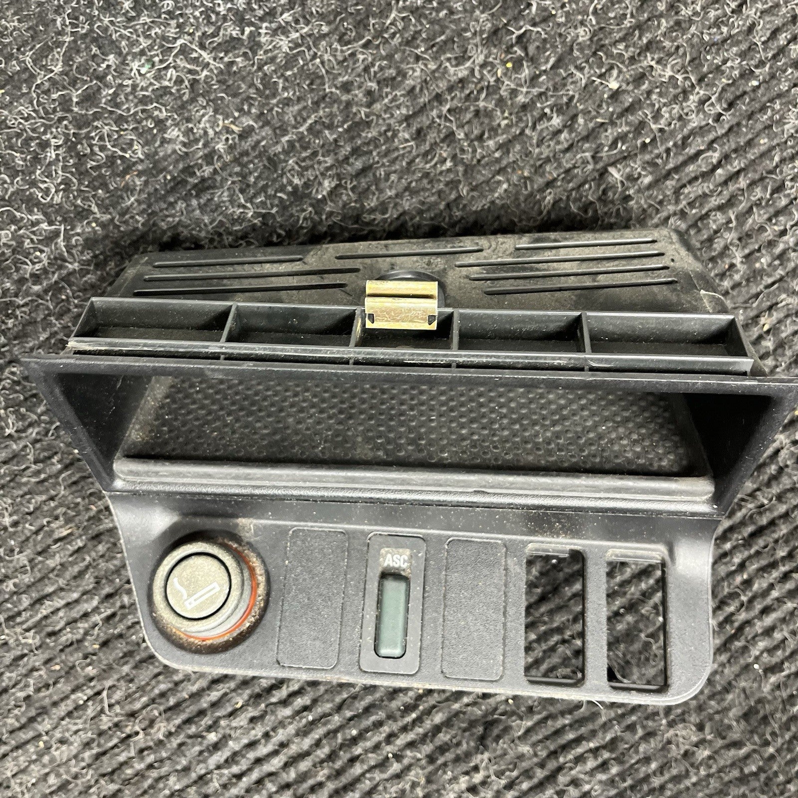 ☑️ 96-99 BMW E36 CONVERTIBLE CONSOLE STORAGE TOP ROOF HEATED SEAT ASC SWITCH OEM