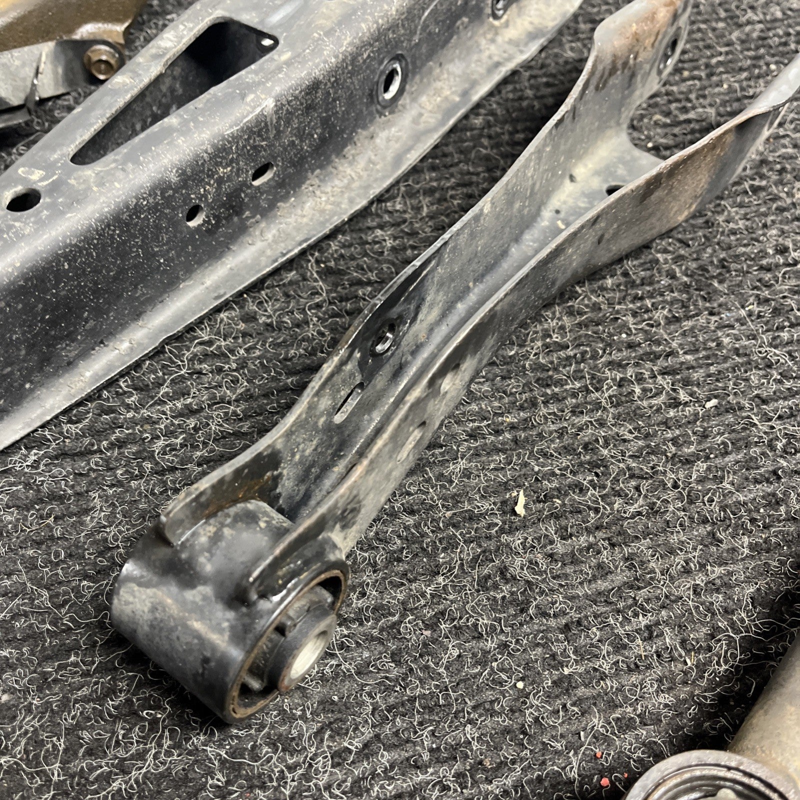 ☑️ 13-20 SUBARU BRZ PASSENGER LEFT REAR CONTROL ARM SUSPENSION SET OF 4 OEM