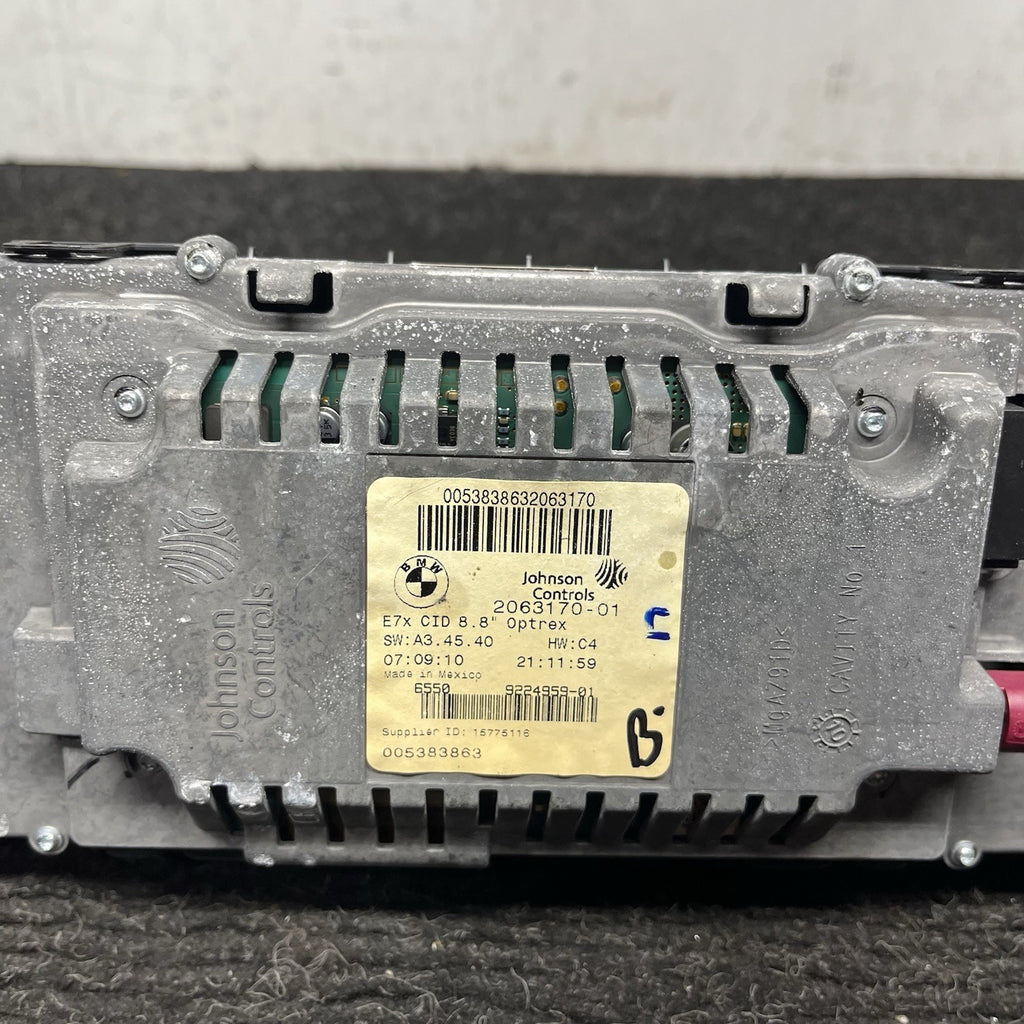 ☑️ 10-13 BMW E70 E71 X5 X6 Dash Navigation Navi Radio 8.8 Screen Monitor CIC OEM