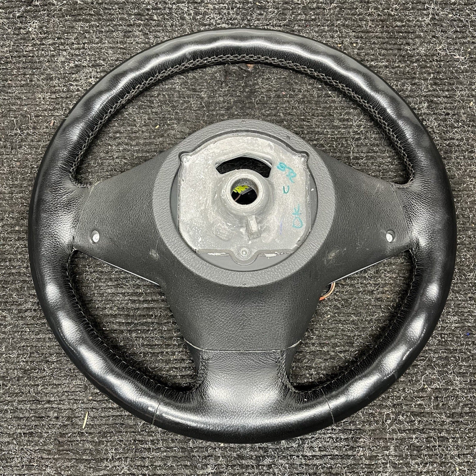 ☑️ 2007-2013 BMW E70 X5 Sport Leather Steering Wheel Assembly Black OEM