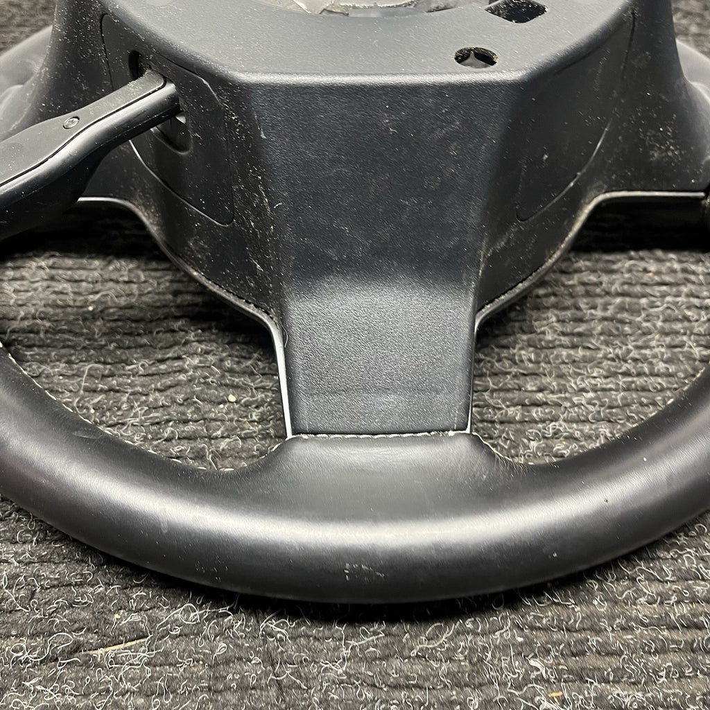 ☑️ 22-24 TOYOTA GR86 STEERING WHEEL LEATHER BLACK OEM MANUAL GS131-16410