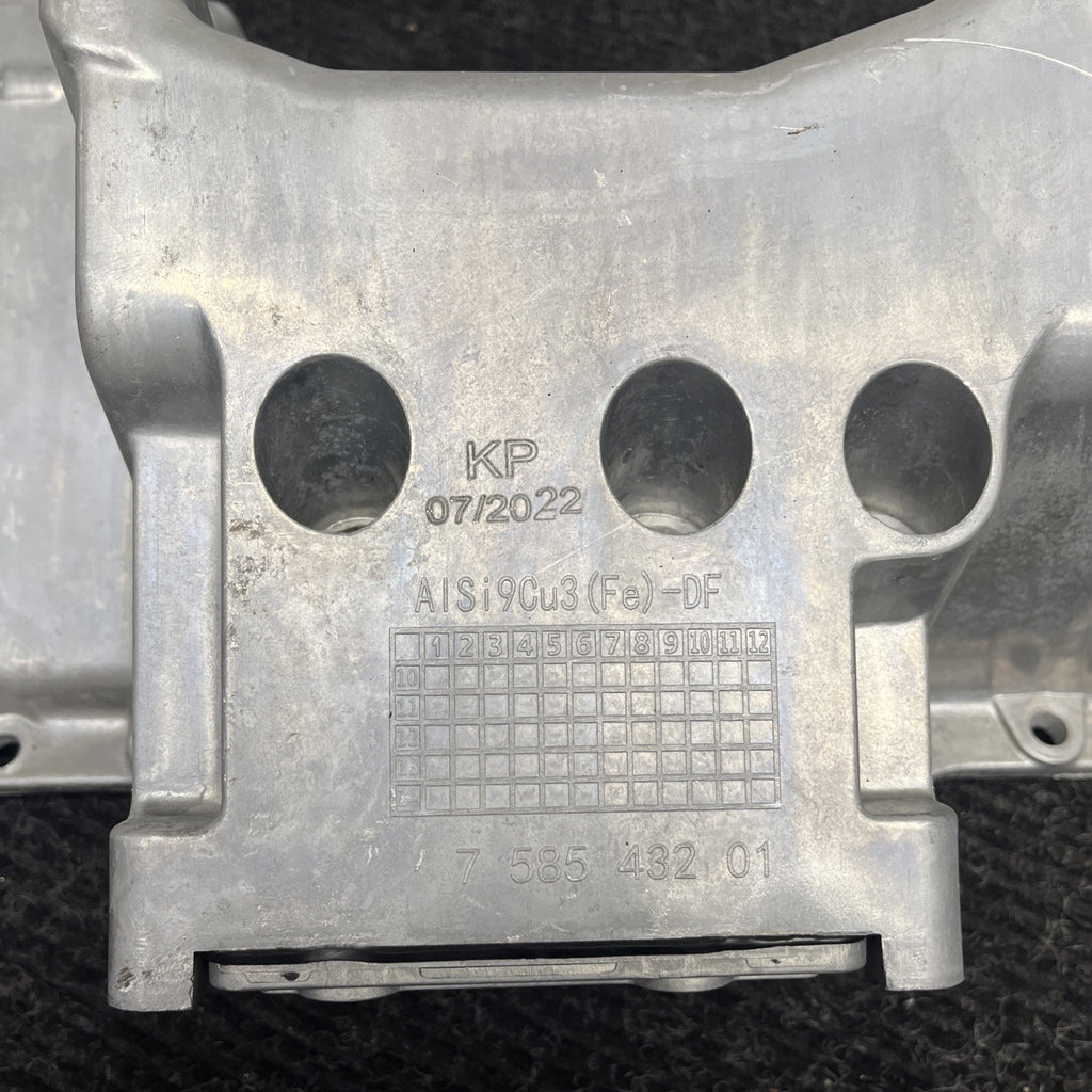 ☑️ 2006-2010 BMW E90 E92 E91 E93 N54 335XI AWD XDRIVE ENGINE OIL PAN 7585432 OEM