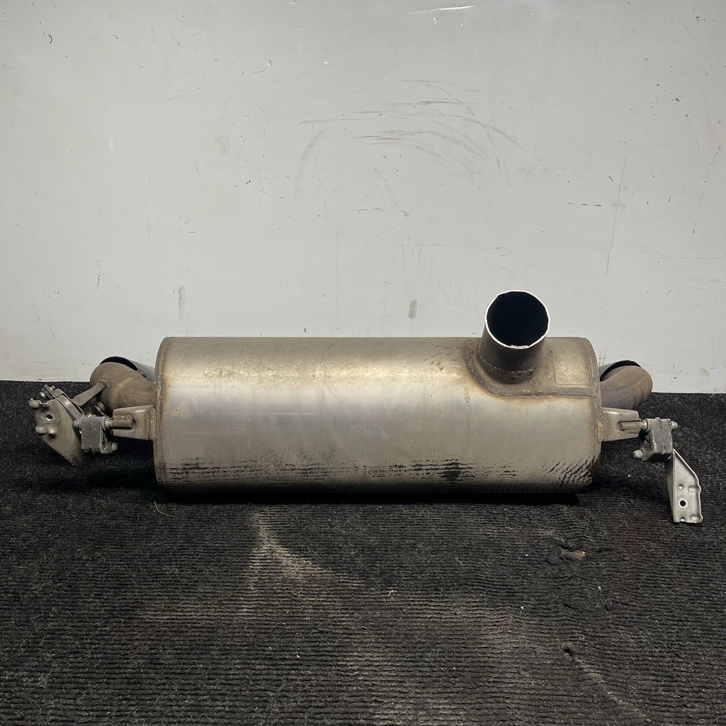 ☑️ 14-17 OEM BMW F22 F23 M235 Engine N55 Dual Exhaust Pipe Muffler Black Tips