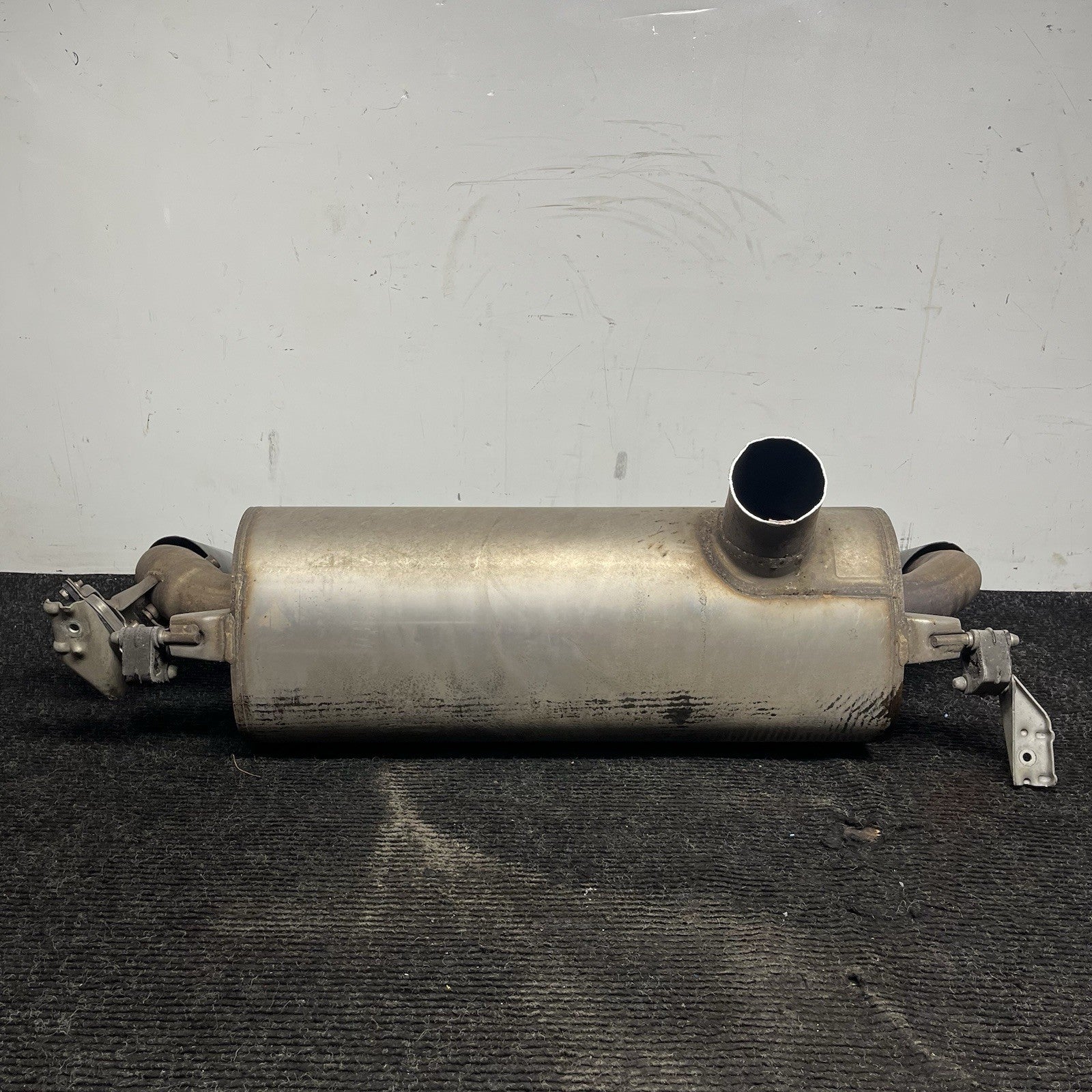 ☑️ 14-17 OEM BMW F22 F23 M235 Engine N55 Dual Exhaust Pipe Muffler Black Tips