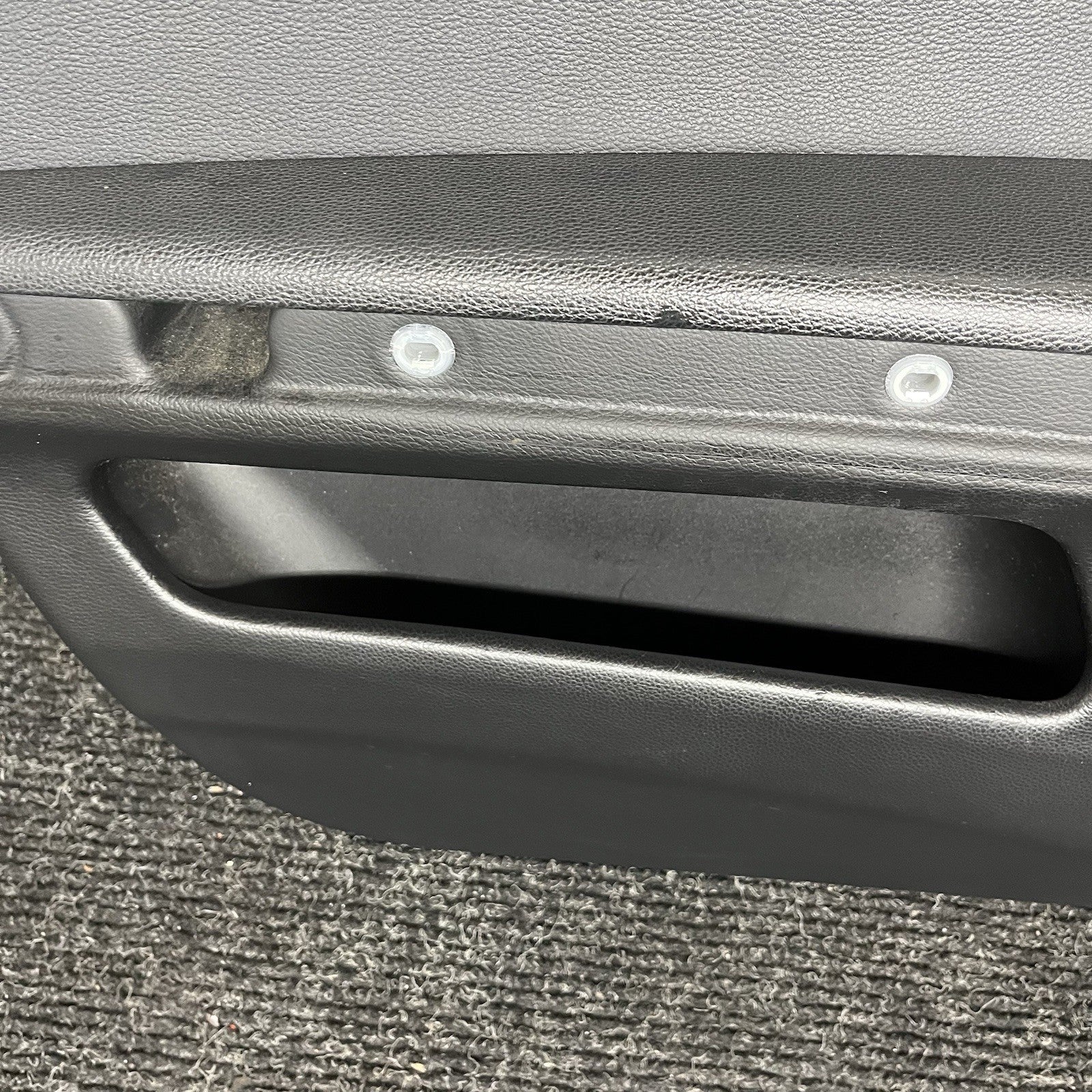 ☑️ 07-13 OEM BMW E93 E92 Front Left Driver Door Card Panels Black Dakota LEATHER