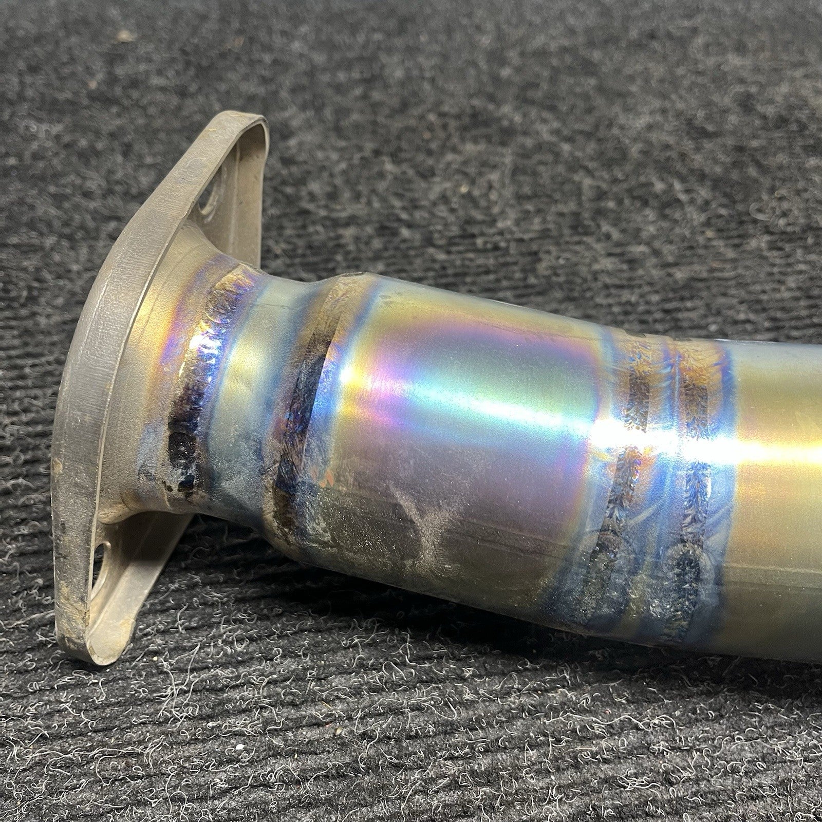 ☑️ Full Titanium Midpipe Exhaust for Subaru WRX STI 2008-2021