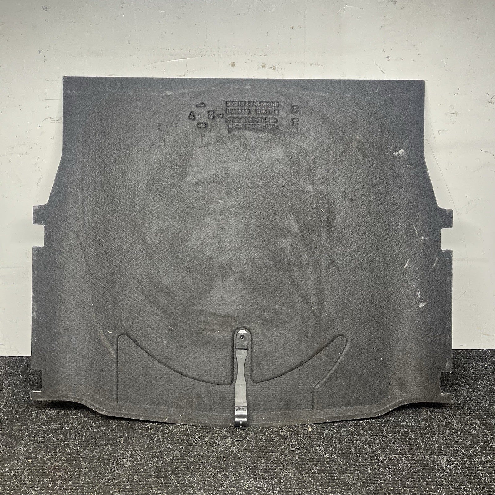 ☑️ 99-06 BMW E46 325 330 M3 Rear Trunk Floor Spare Cover Mat Carpet OEM
