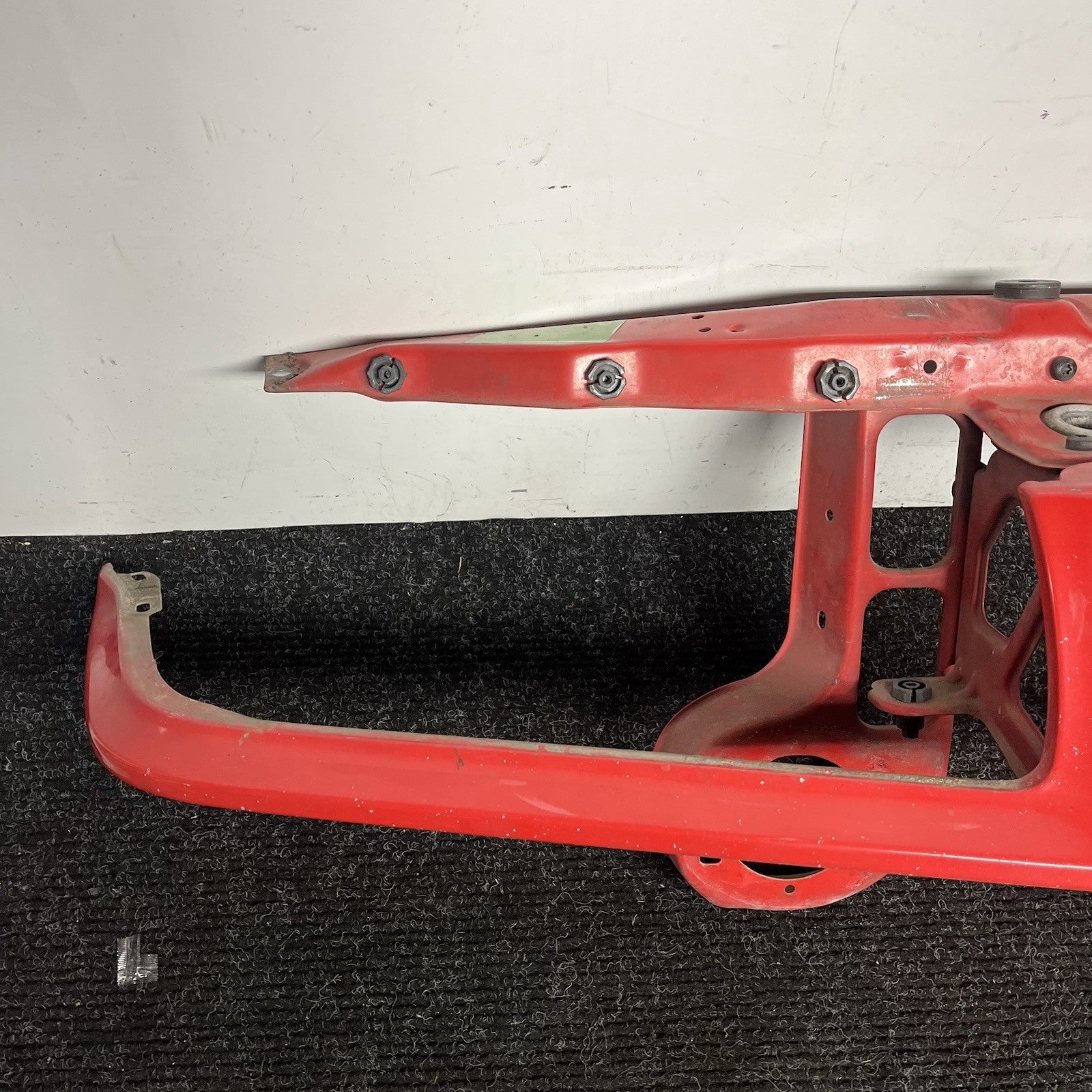 ☑️ 91-99 BMW E36 3 Series M3 Front Clip Radiator Core Support Panel Hellrot OEM