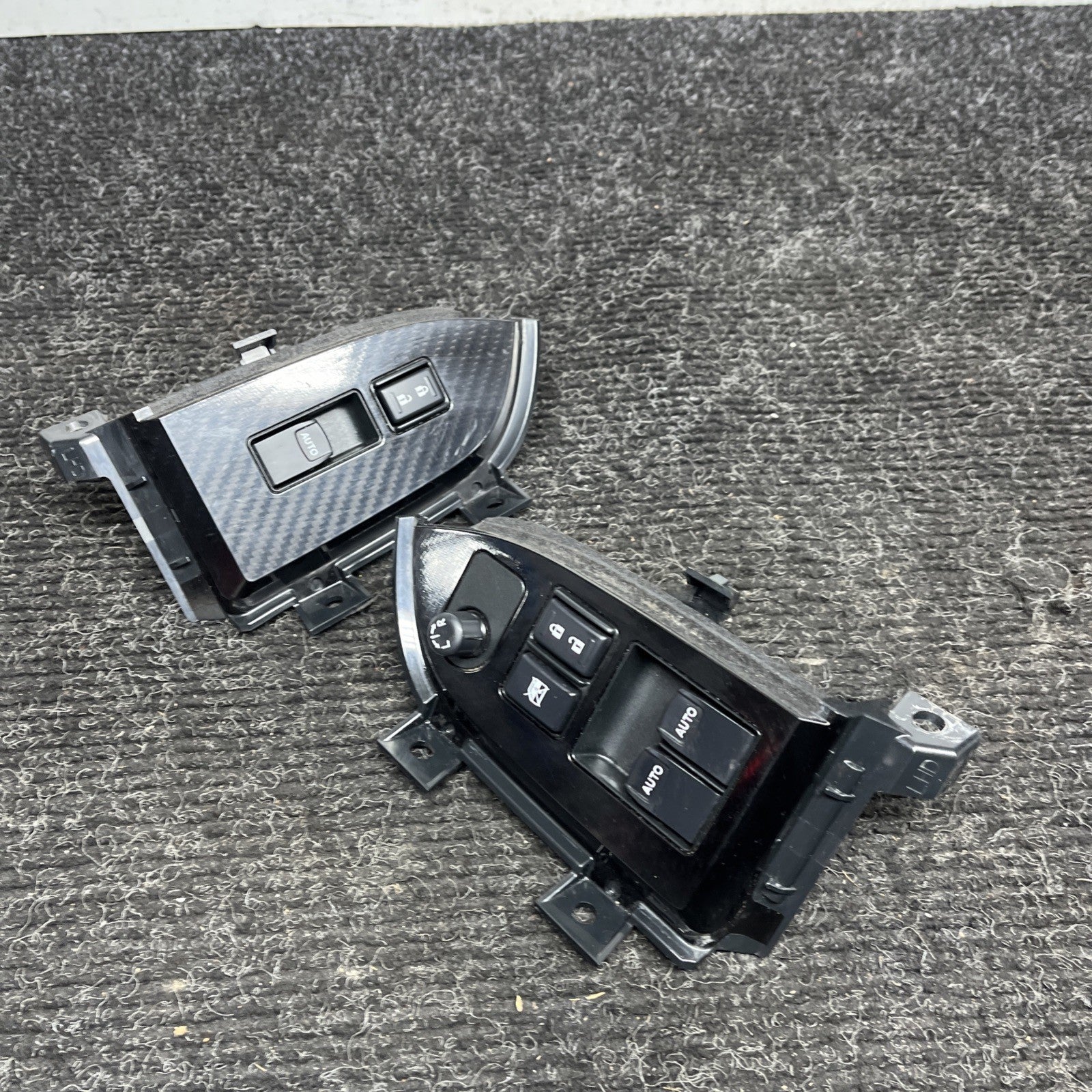 ☑️ 2013-2020 Subaru BRZ 86 FR-S Front Left & Right Carbon Window Master Switches