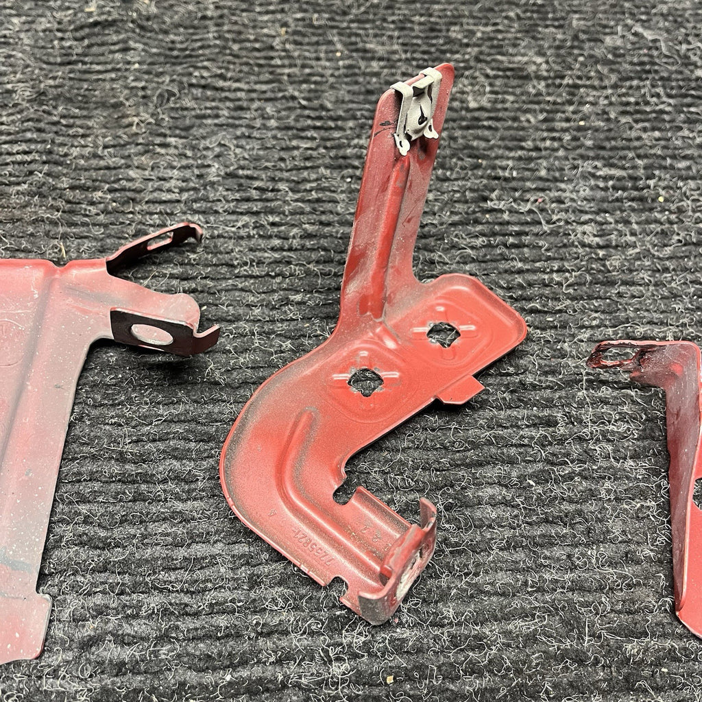 ☑️ 12-20 OEM BMW F30 F32 F33 Front Left Driver Fender Wing Holder Bracket SET