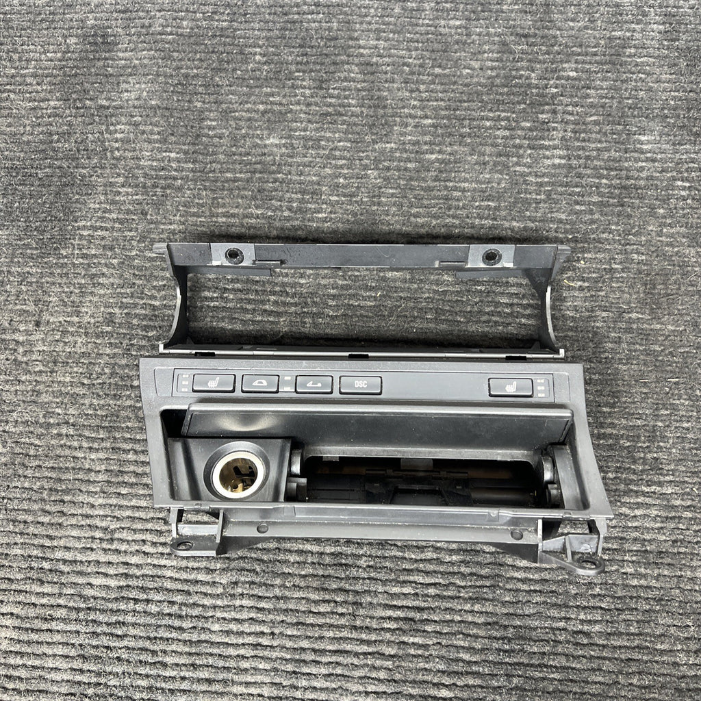 ☑️ 01-06 E46 BMW CONVERTIBLE FRONT ASHTRAY CENTER CONSOLE COMPARTMENTS COMPLETE