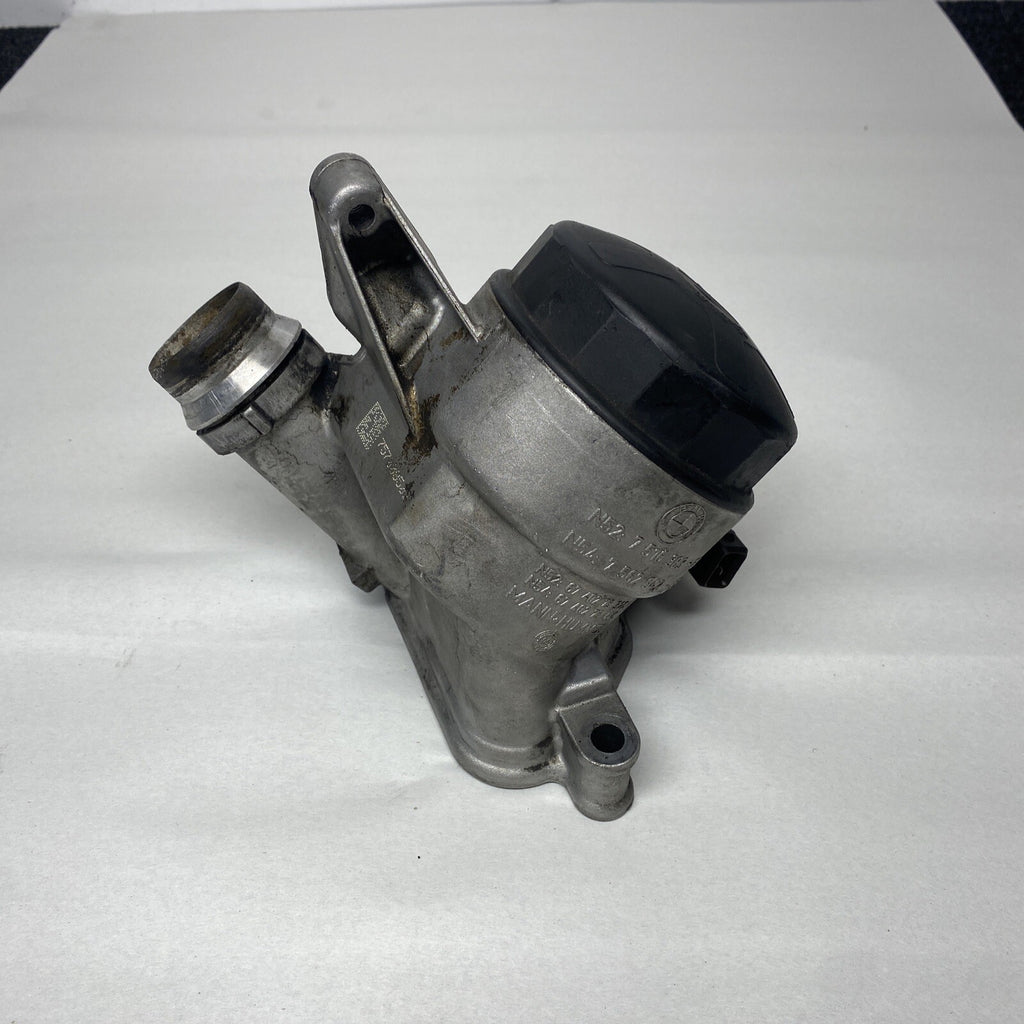 ☑️ 07-13 OEM BMW E82 E90 E92 135 335 N54 N55 Engine Oil Filter Housing COOLER