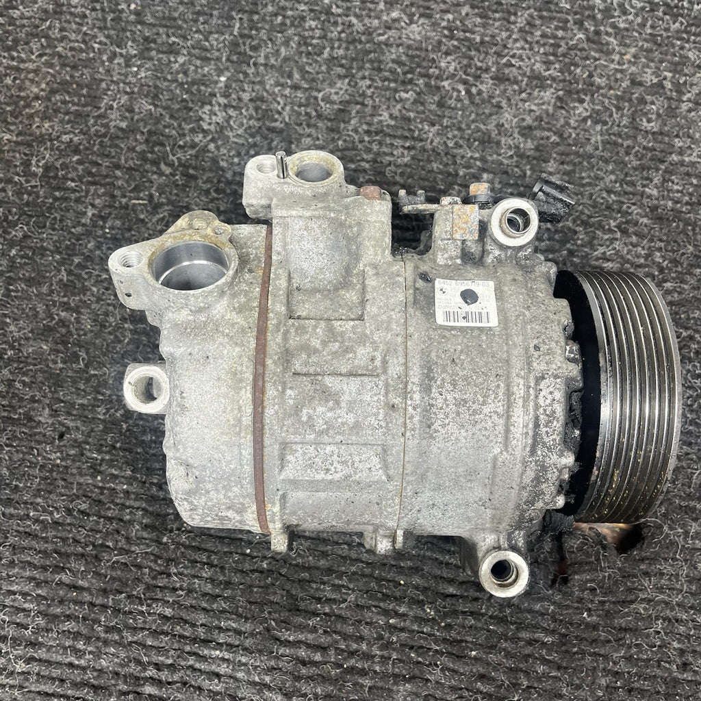 ☑️ BMW E92 135i 335i N54 N55 ENGINE A/C AC COMPRESSOR AIR CONDITIONING UNIT OEM