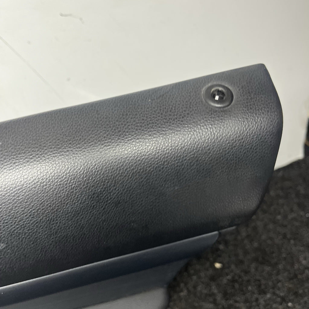 ☑️ 07-13 OEM BMW E93 E92 Front Passenger Door Card Panels Black Dakota LEATHER