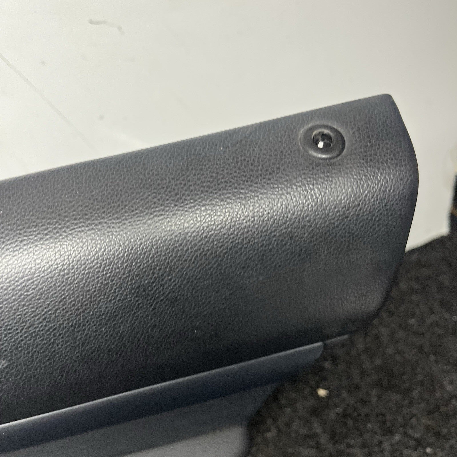 ☑️ 07-13 OEM BMW E93 E92 Front Passenger Door Card Panels Black Dakota LEATHER