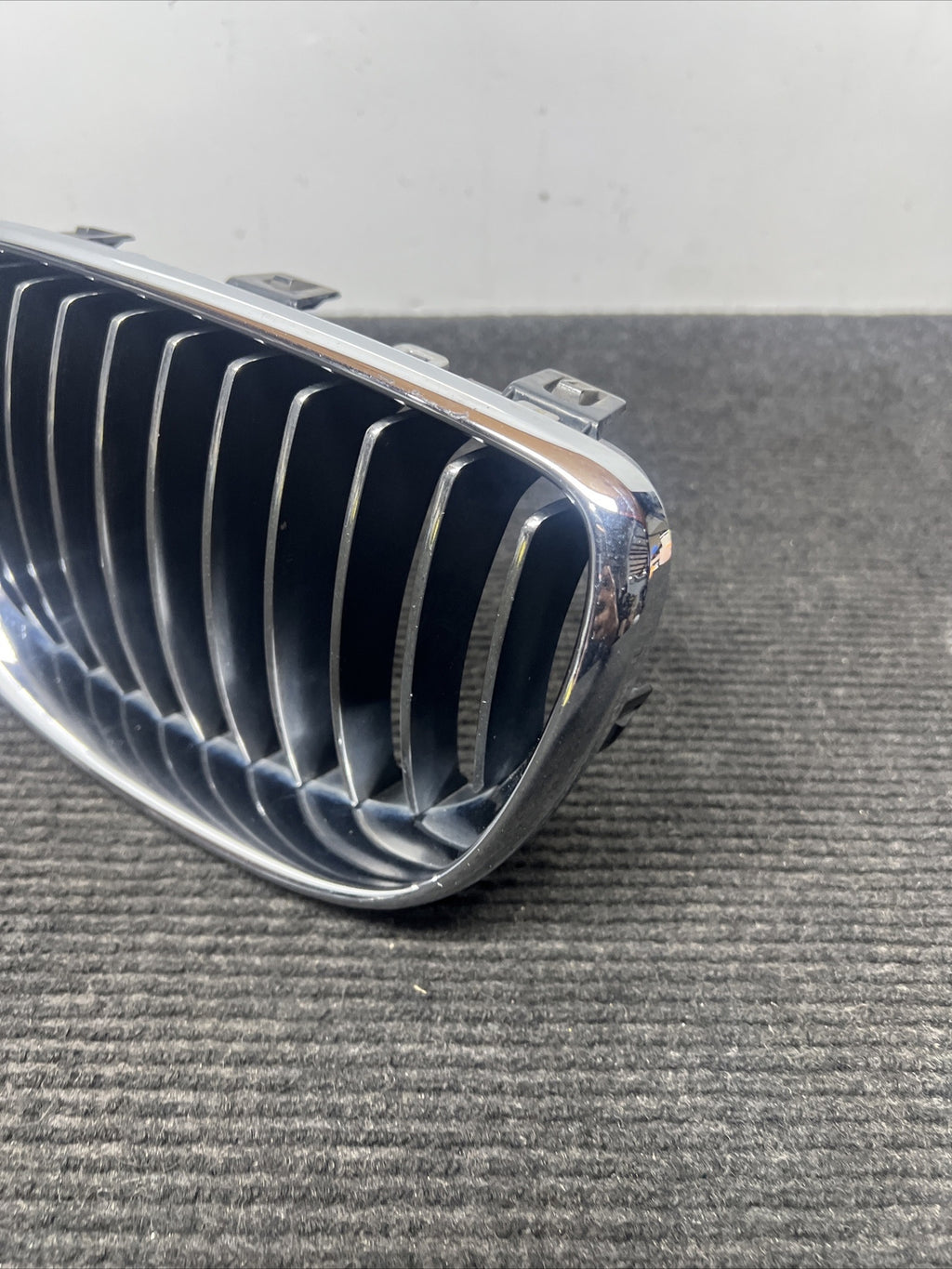 ☑️ Front Left Bumper Kidney Grille Chrome OEM BMW E82 E88 128i 135i 2008-2013