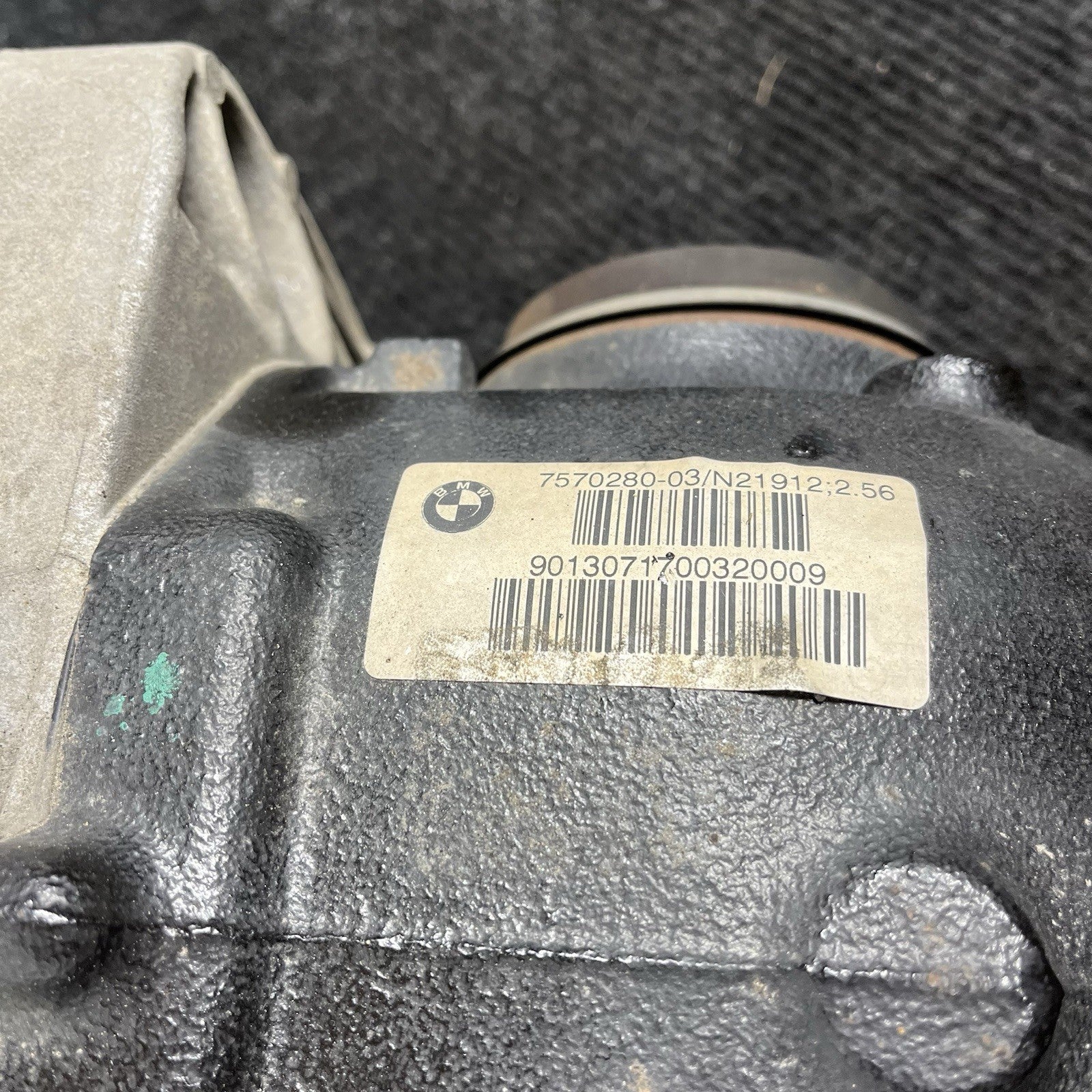☑️09-16 OEM BMW E89 Z4 35i N54 DCT Differential Axle Carrier Ratio 2.56
