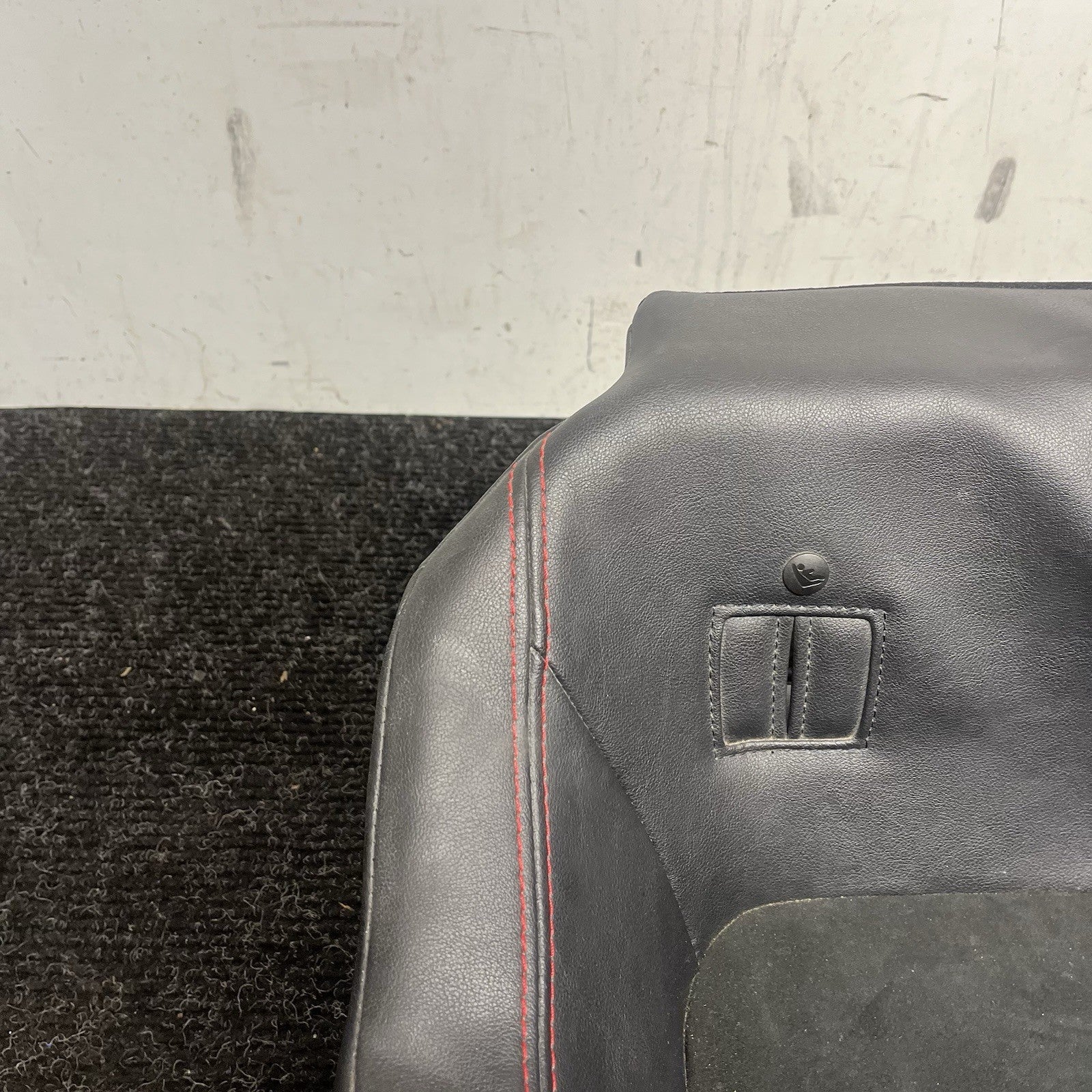 ☑️ 13-17 SUBARU BRZ REAR LOWER BOTTOM SEAT CUSHION COVER PAIR OEM