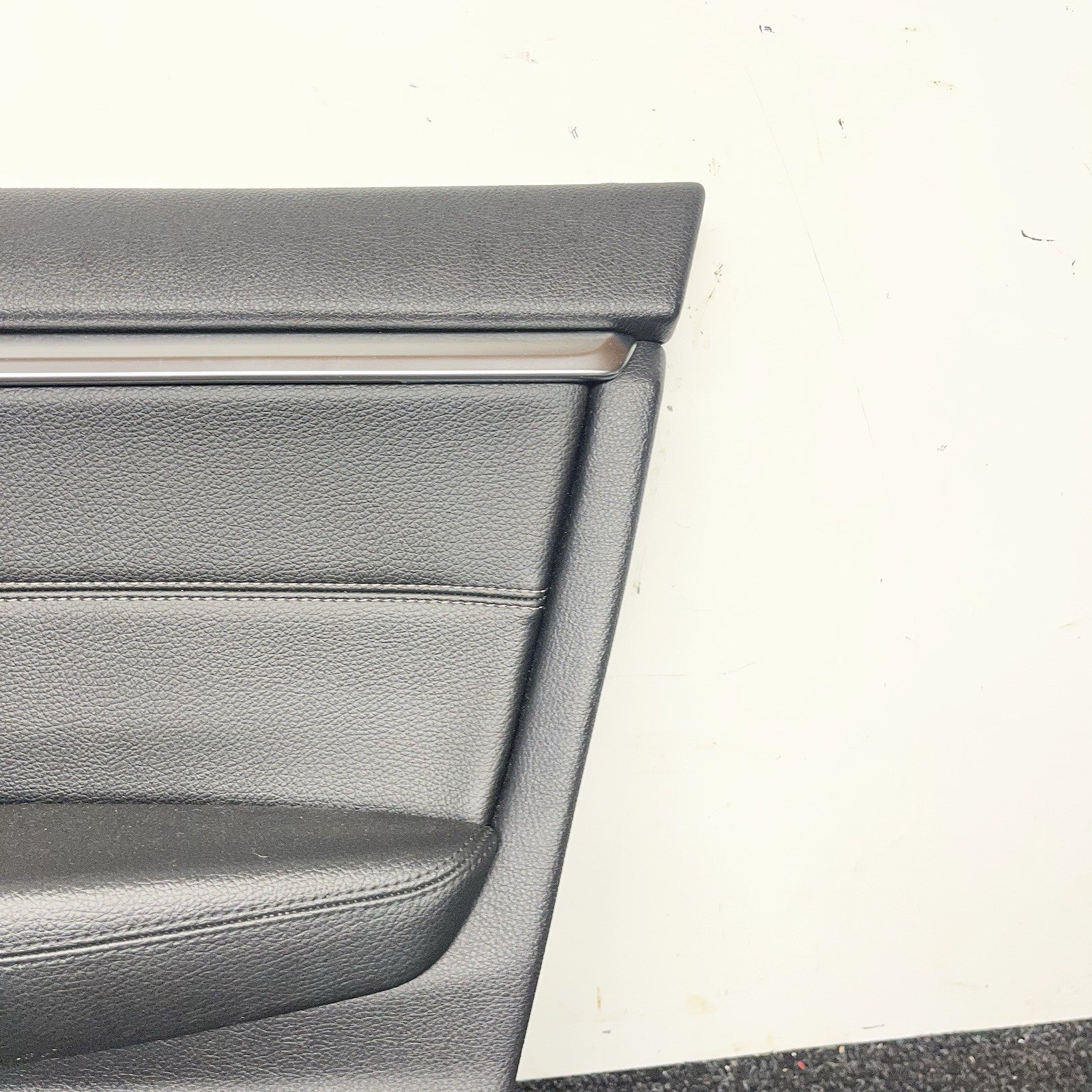 ☑️ 15-20 OEM BMW F36 428 430 Front Passenger Side Door Card Panel Sensatec Black