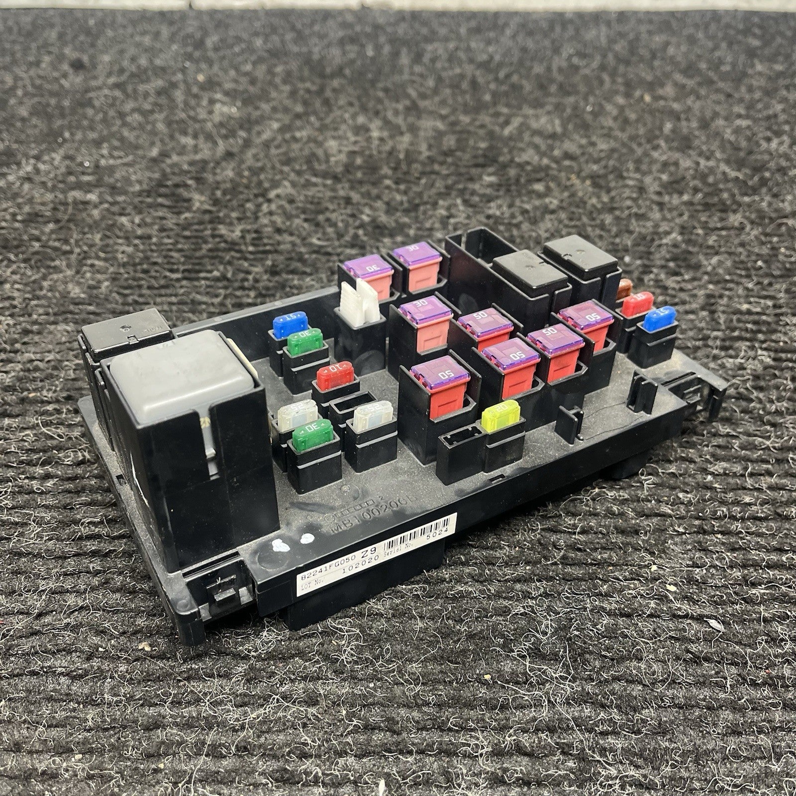 ☑️ 2008-2014 Subaru Impreza WRX STI Engine Bay Fuse Box Relay Box OEM 82241FG050