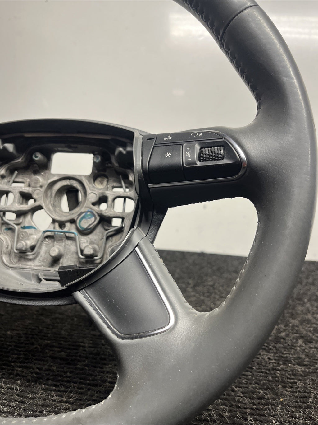 ☑️ 2013-2017 AUDI A4 S4 AllRoad Q5 SQ5 Q7 STEERING WHEEL 4 SPOKE 4L0419091AC OEM