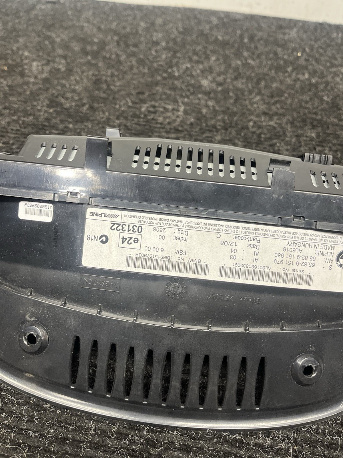 ☑️ 06-08 OEM BMW E90 E92 CCC Navigation Dash Information On-Board Monitor Screen