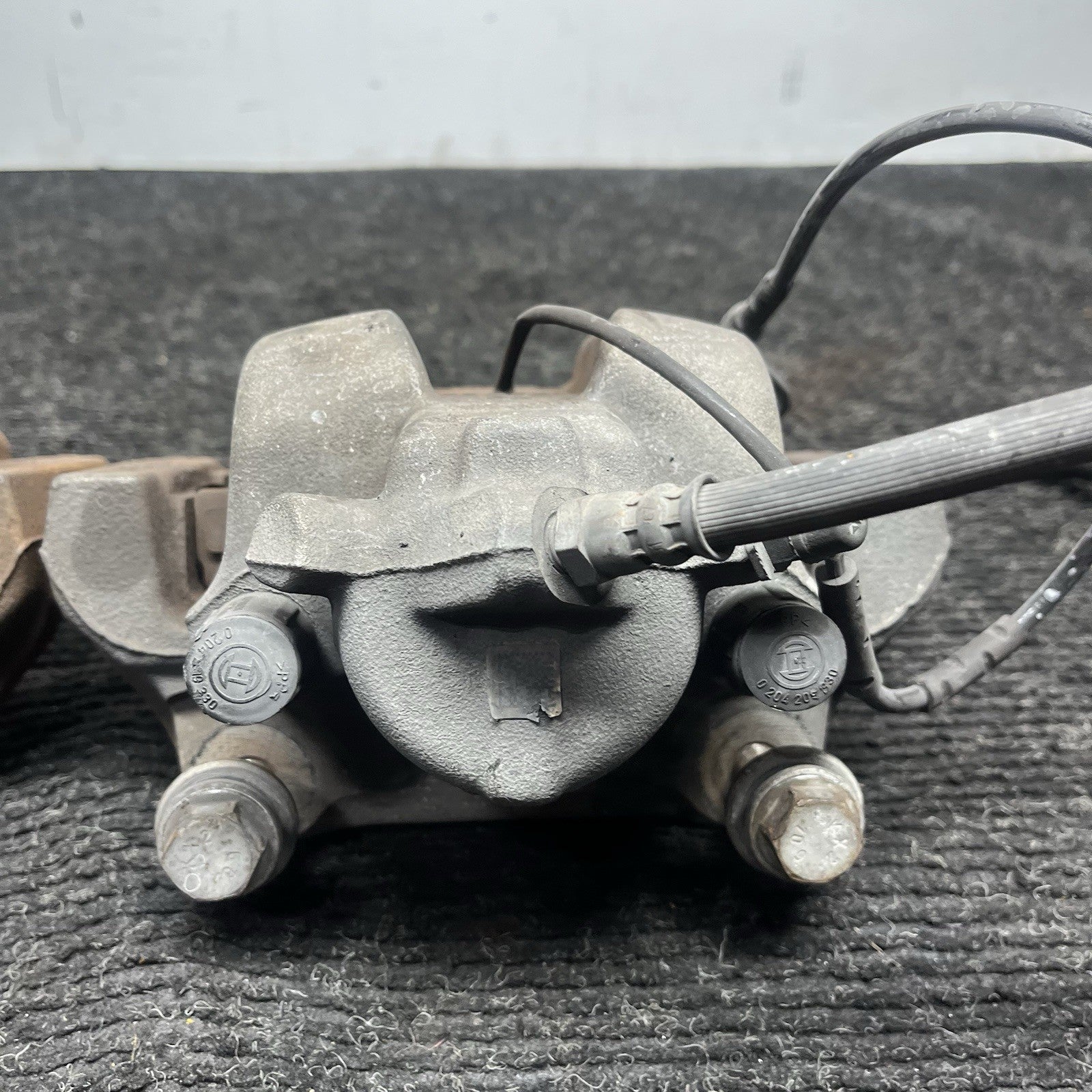 ☑️ 12-16 BMW 328I F30 RWD FRONT LEFT & RIGHT SIDE ABS BRAKE CALIPER SET OF 2 OEM