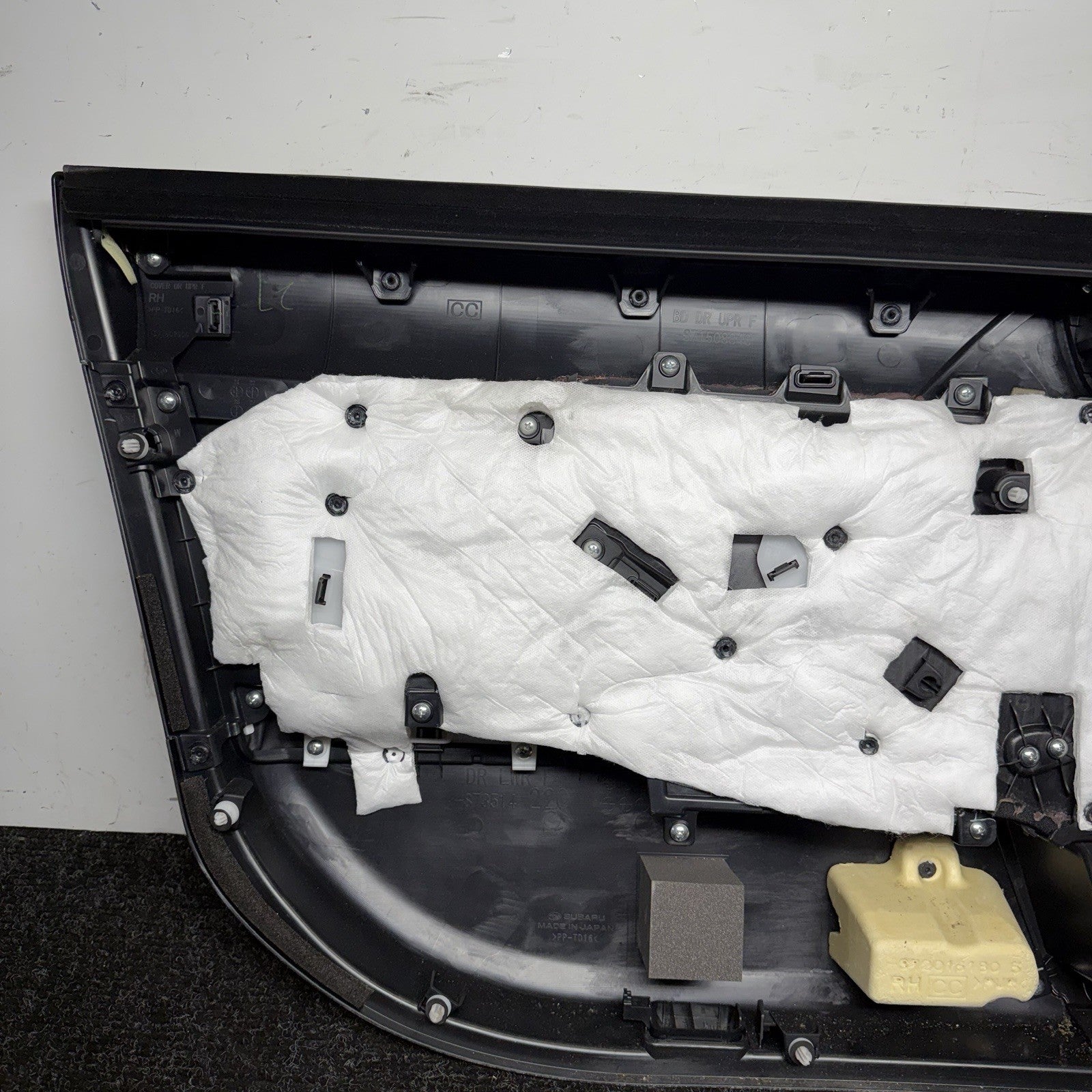 ☑️ Toyota GR86 BRZ Passenger Right Front Door Panel Card Black Fits 2022-2025