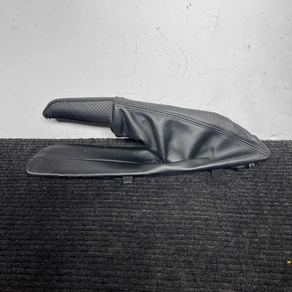 ☑️ 08-13 OEM BMW E82 E88 135 128 Boot Hand Brake Ebrake Handle Leather Black