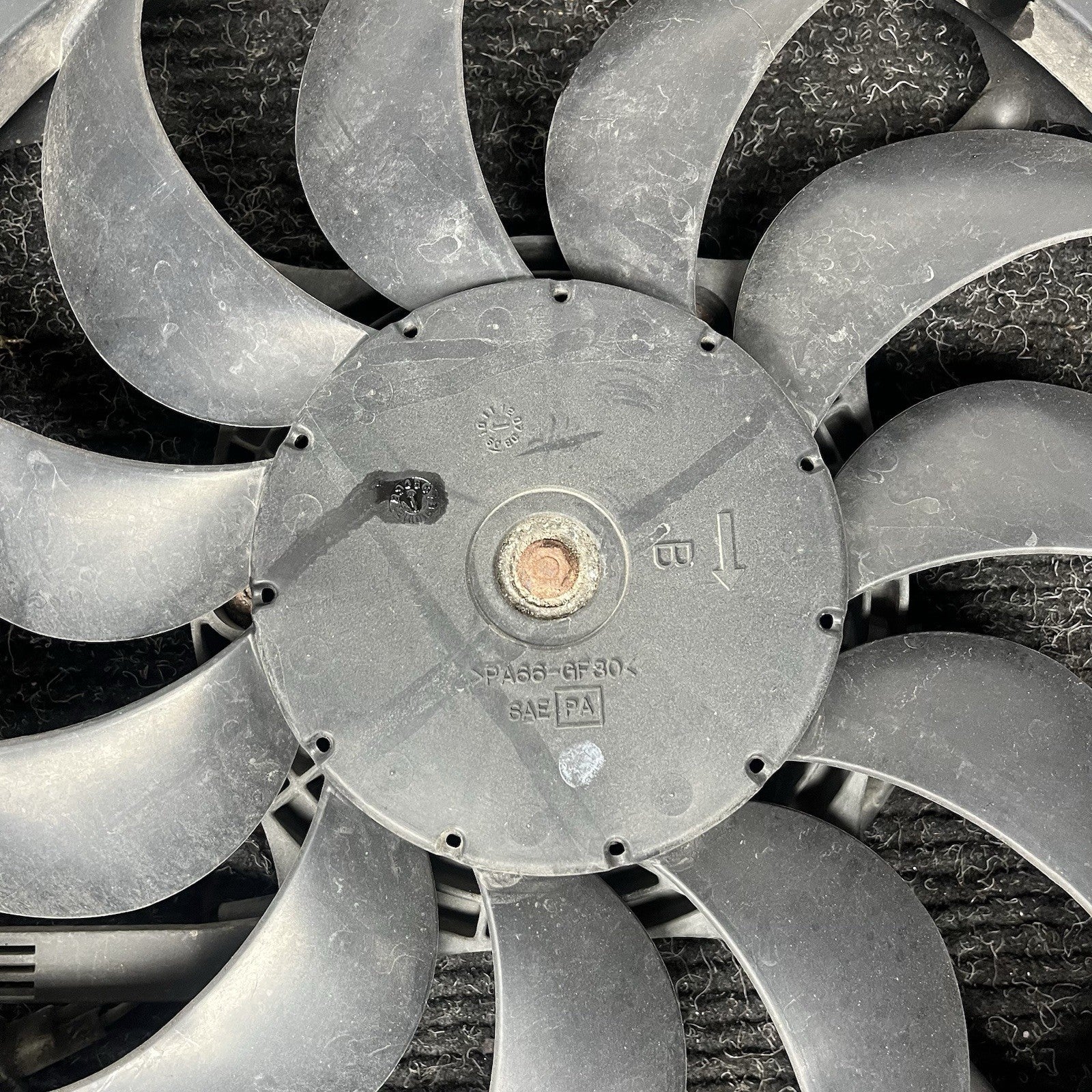 ☑️ 2008-2014 Subaru Impreza WRX STI Right Radiator Fan Motor Assembly RH OEM