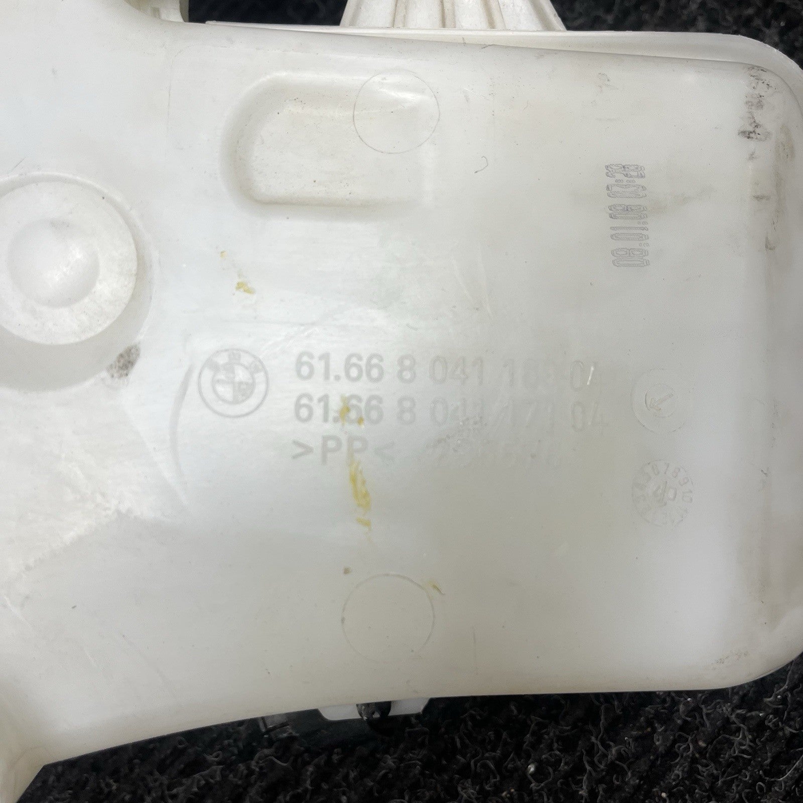 ☑️ 08-13 BMW E92 E93 M3 FRONT WINDSHIELD WASHER FLUID RESERVOIR TANK OEM